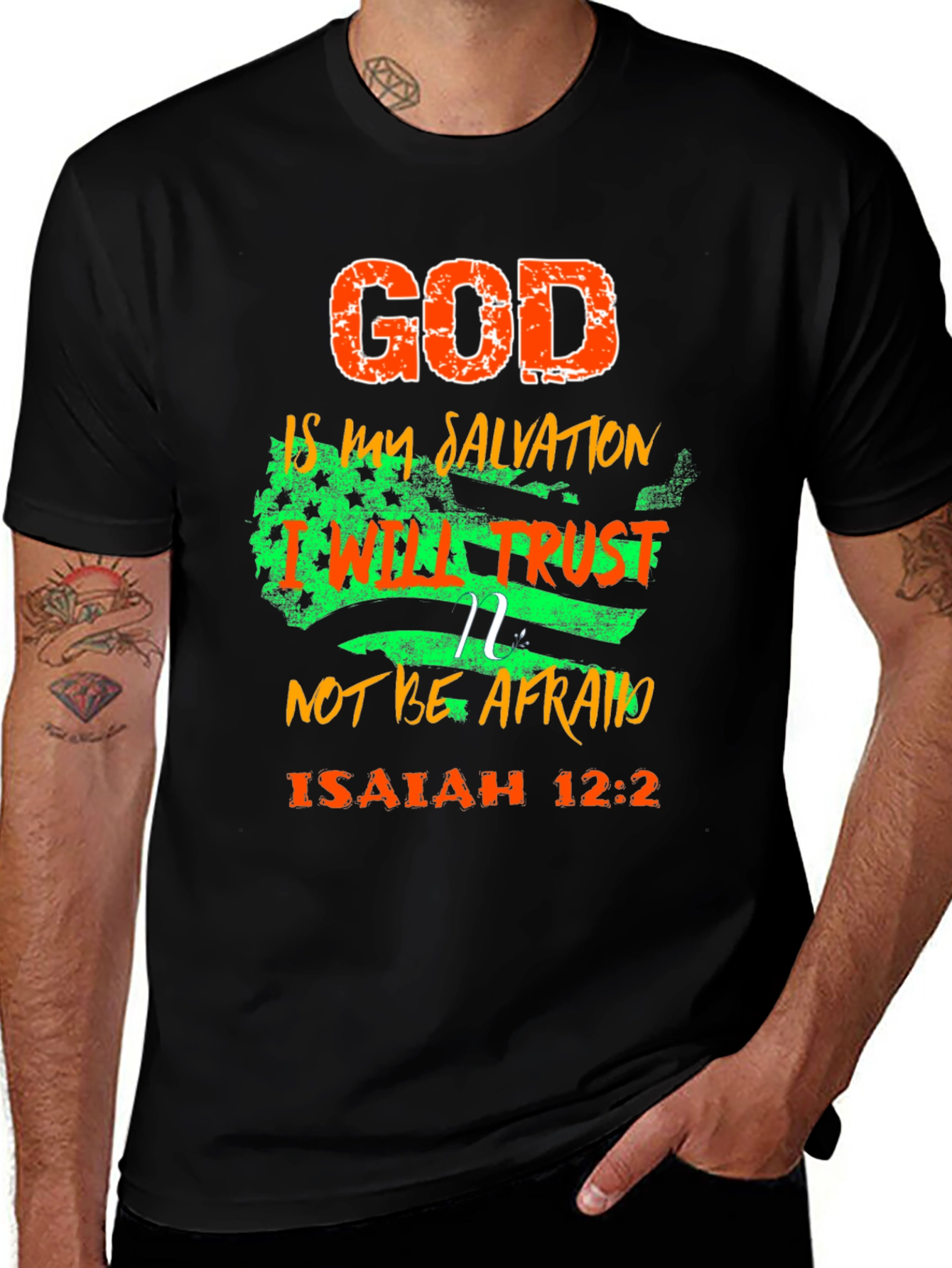 God Is My Salvation Graphic T-Shirt
