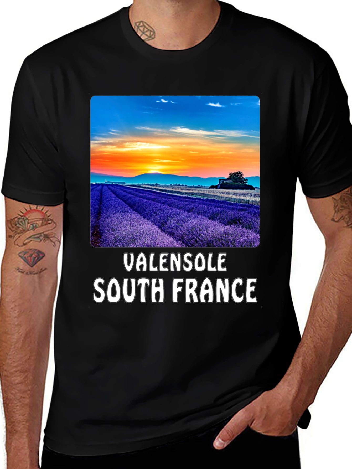 Valensole South France Lavender Field T-Shirt