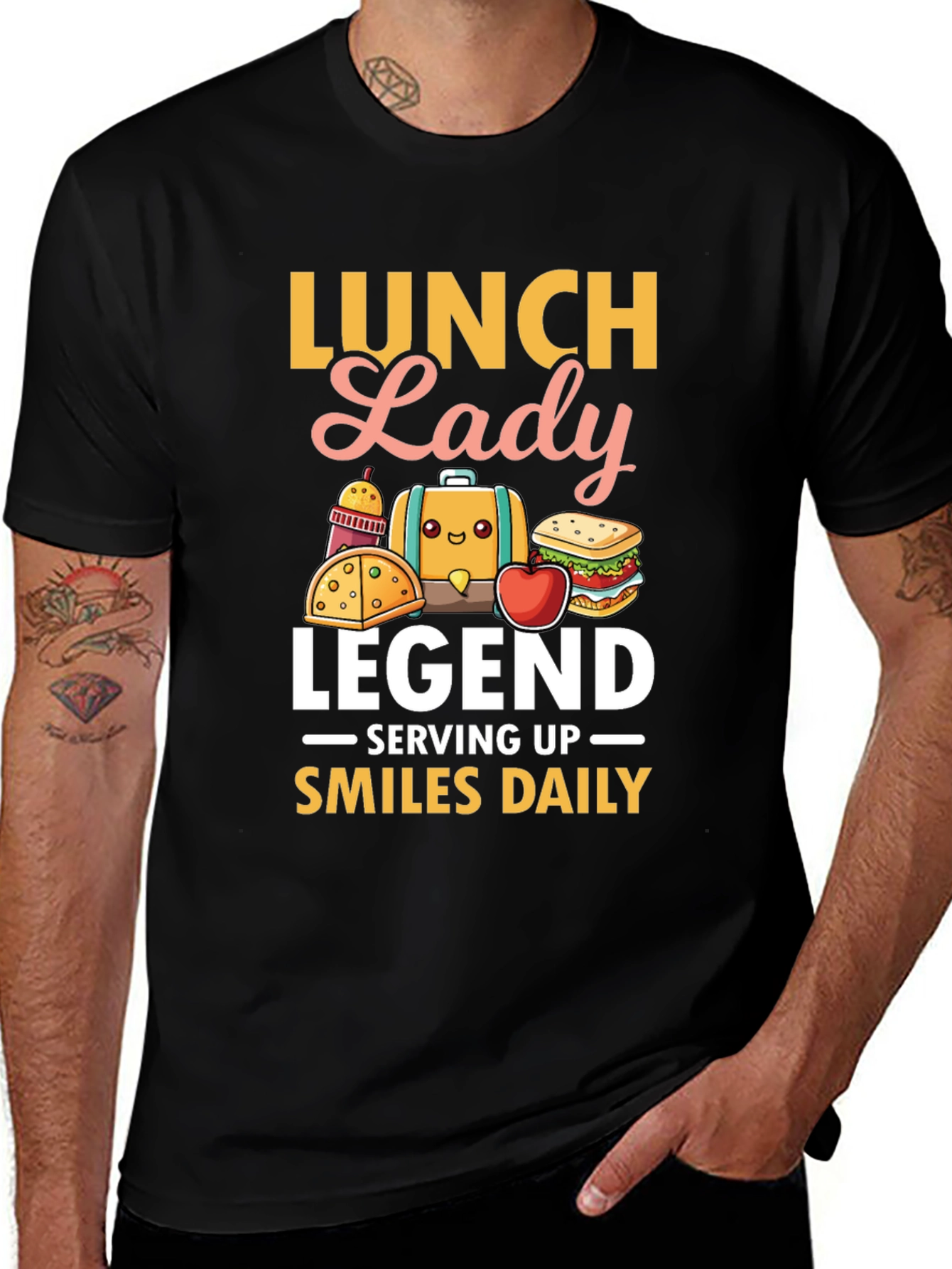 Variant 17 of Lunch Lady Legend Graphic Tee