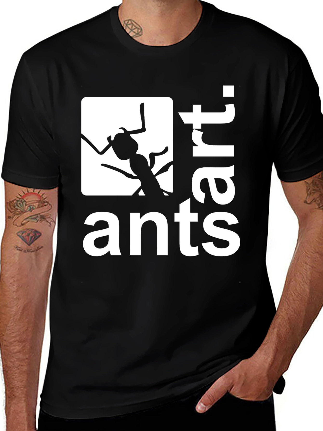 Variant 19 of Ants Art Graphic T-Shirt - Unique Design