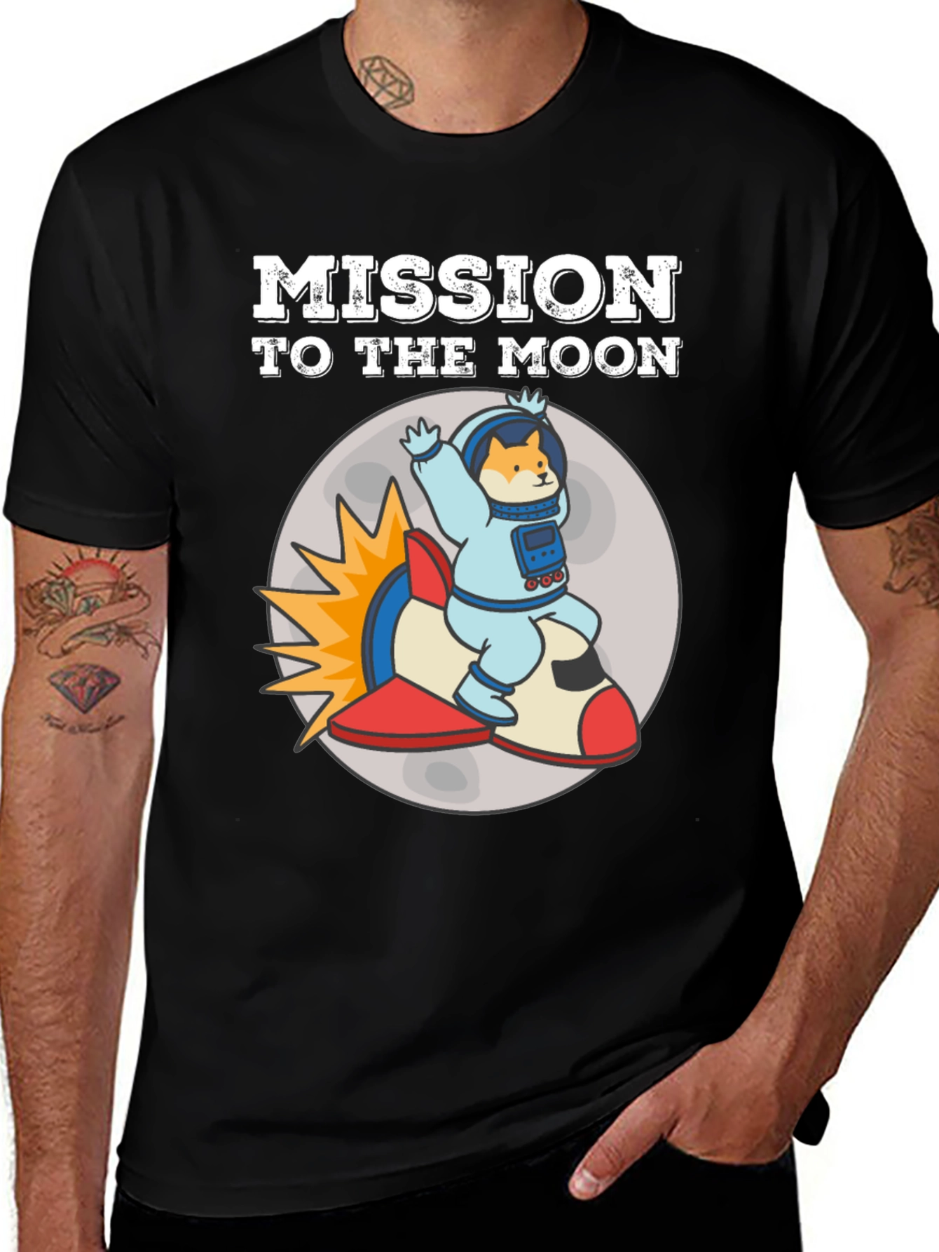 Variant 28 of Mission to the Moon Graphic Tee