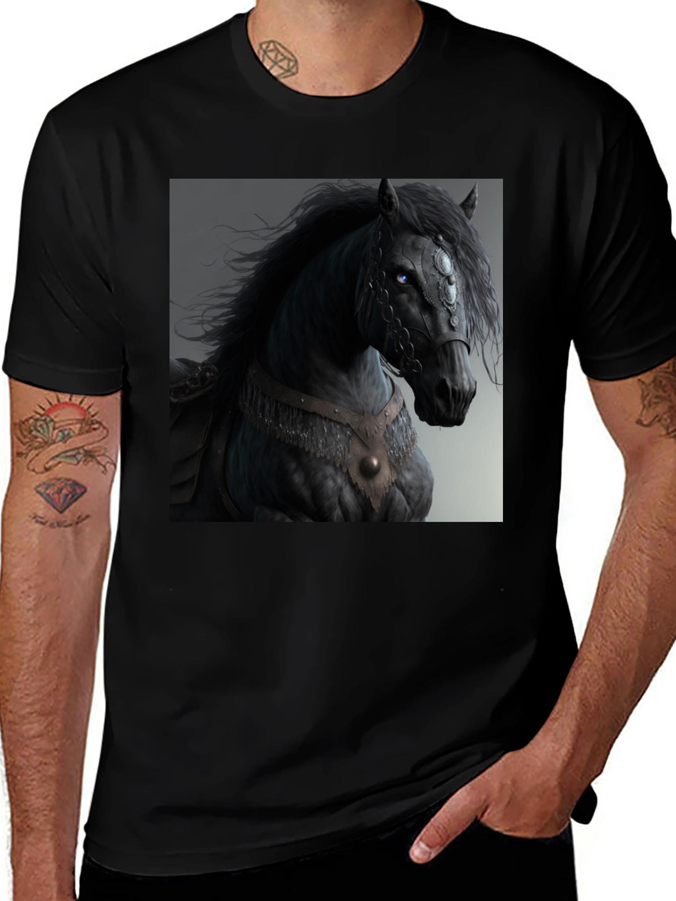 Black Horse T-Shirt