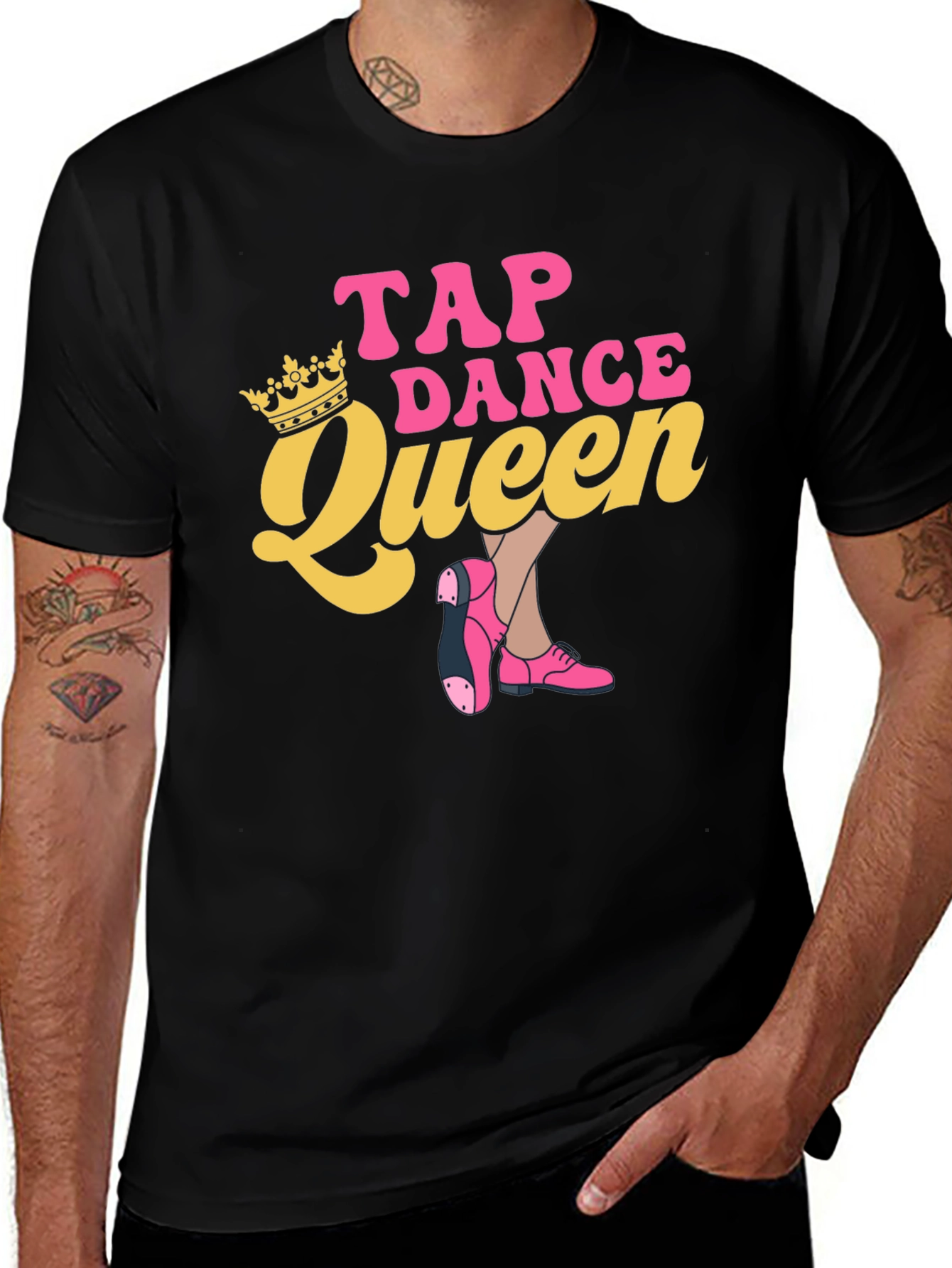 Variant 6 of Tap Dance Queen Graphic T-Shirt
