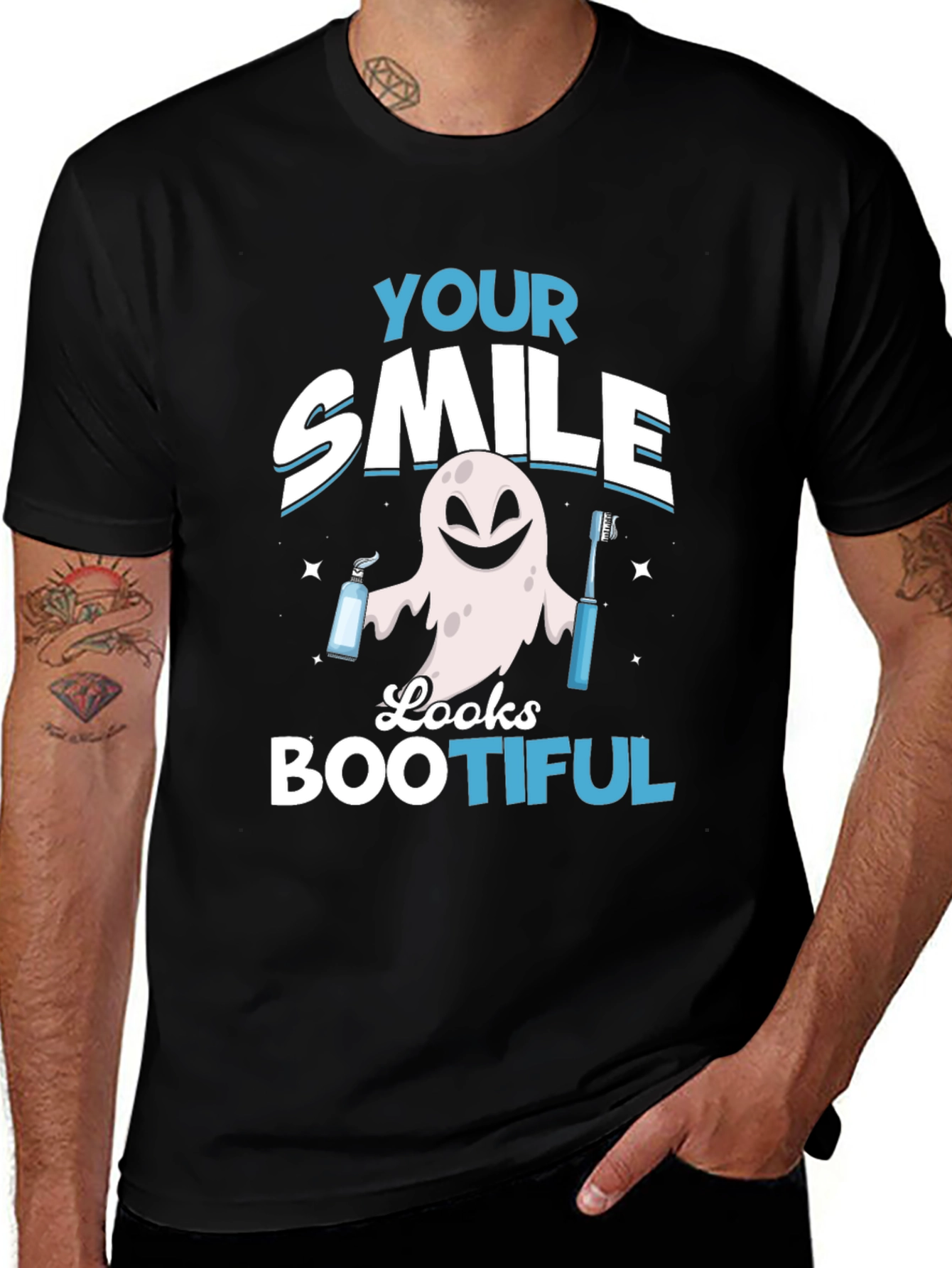 Boo-tiful Smile Halloween T-Shirt