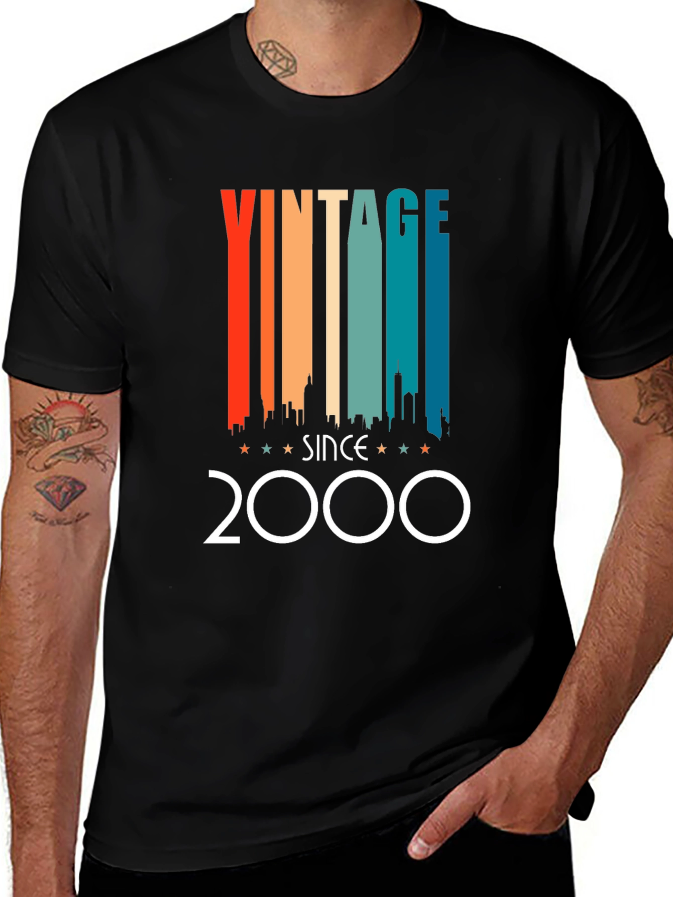 Variant 30 of Vintage Since 2000 Graphic T-Shirt