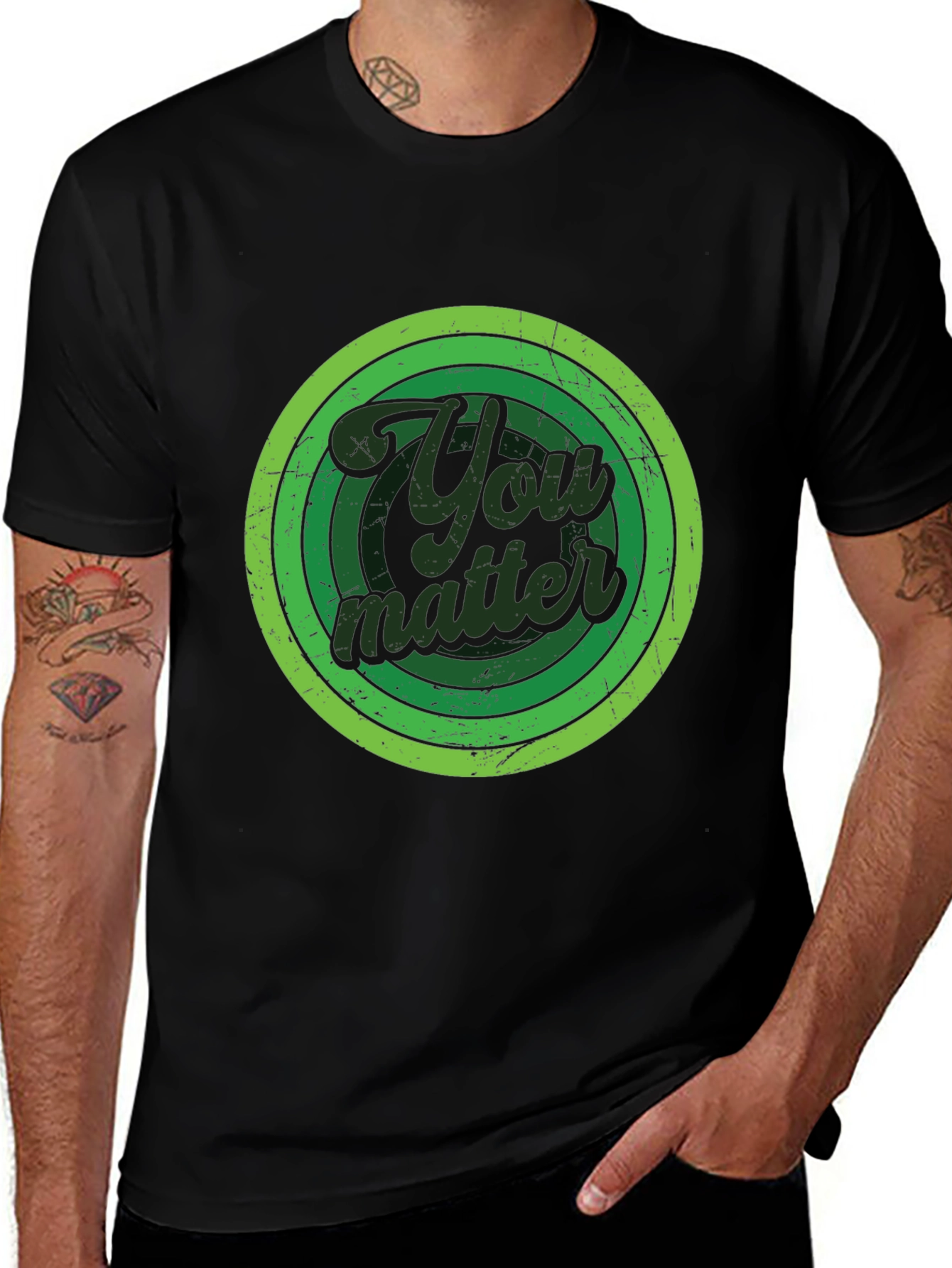 Variant 8 of You Matter Retro Graphic T-Shirt