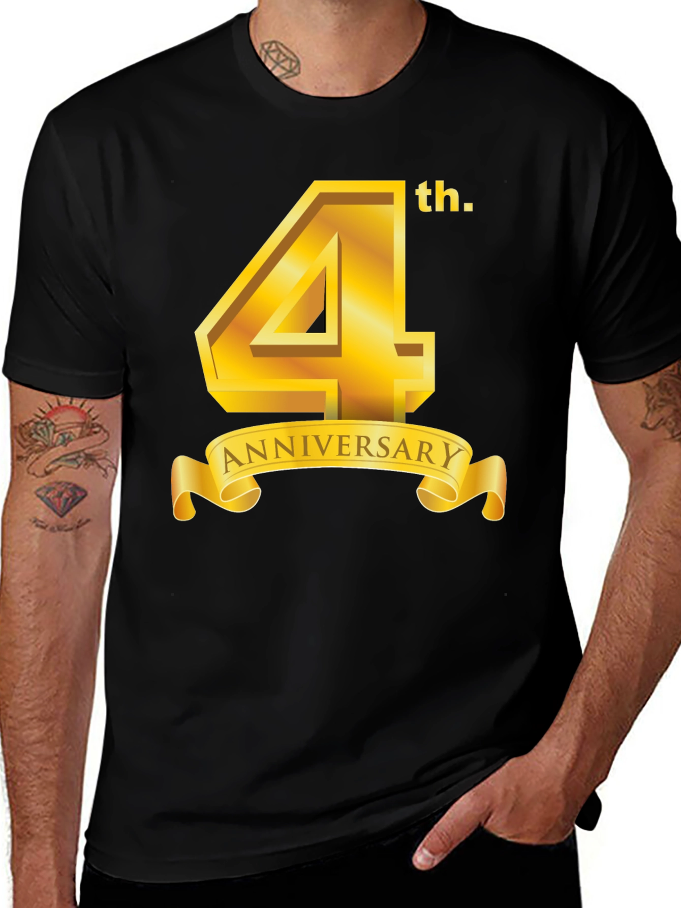 4th Anniversary T-Shirt: Celebrate in Style!