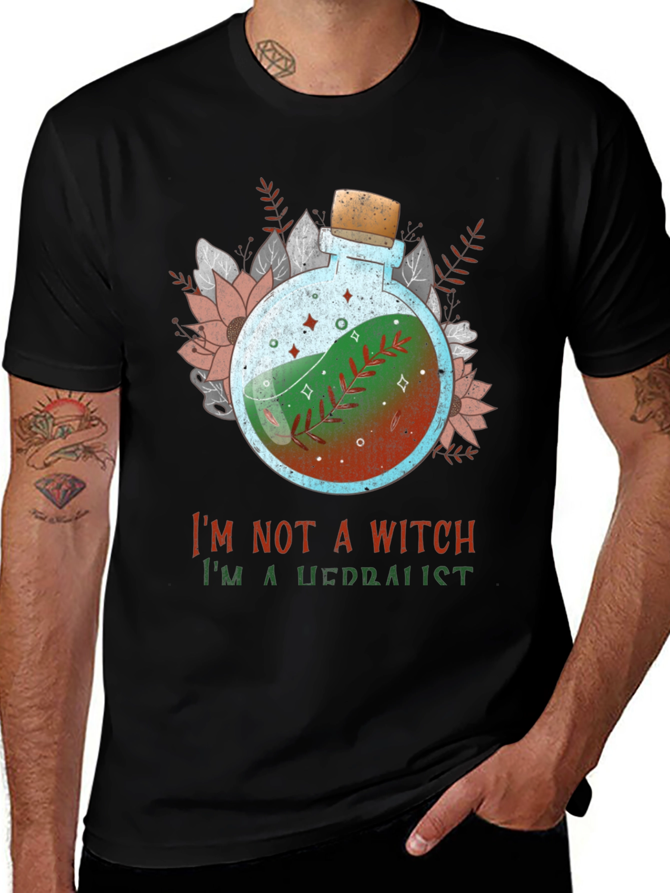 Herb Witchcraft T-Shirt: I'm Not a Witch, I'm a Herbalist