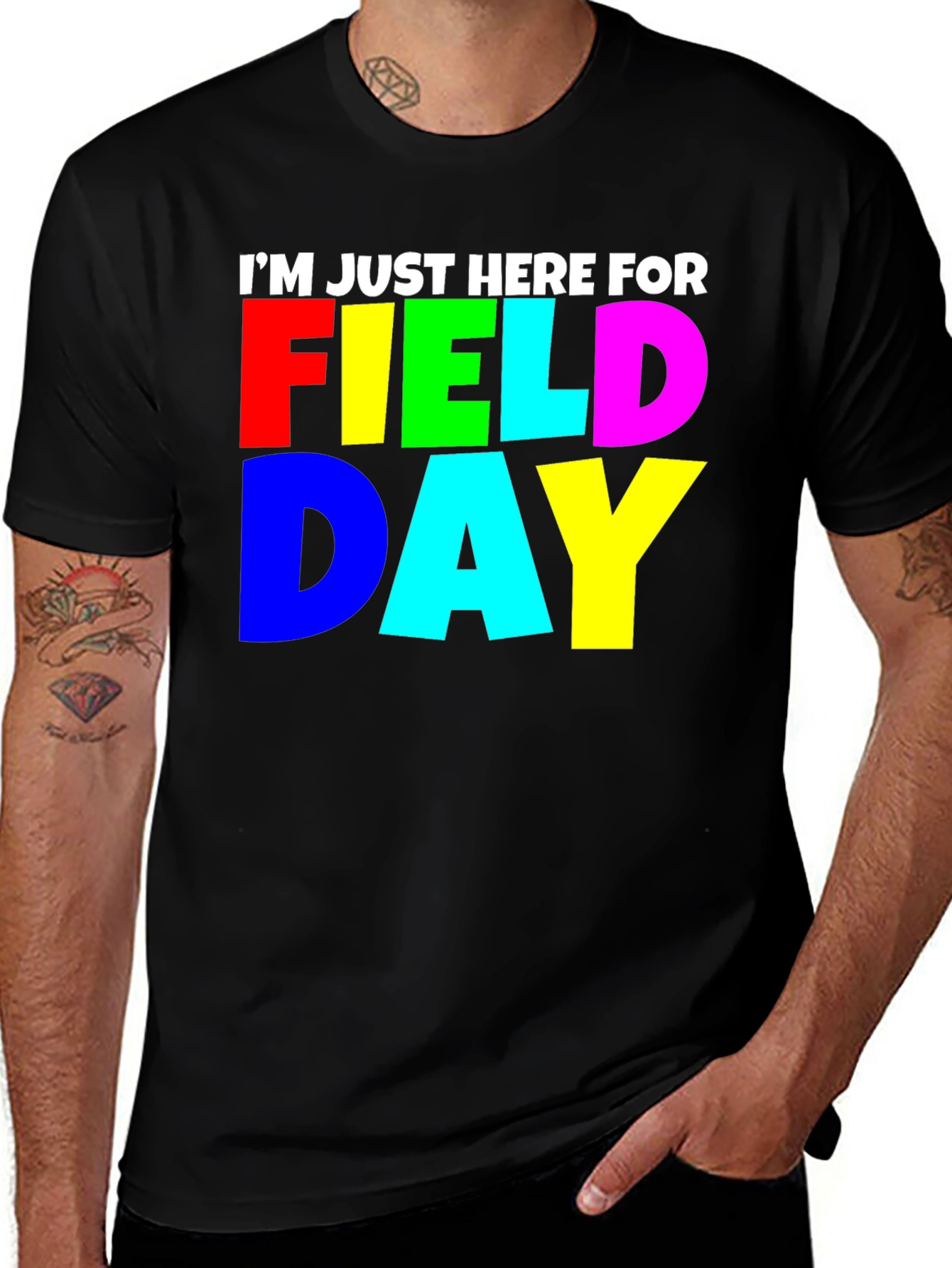 Field Day T-Shirt - Colorful Graphic Tee