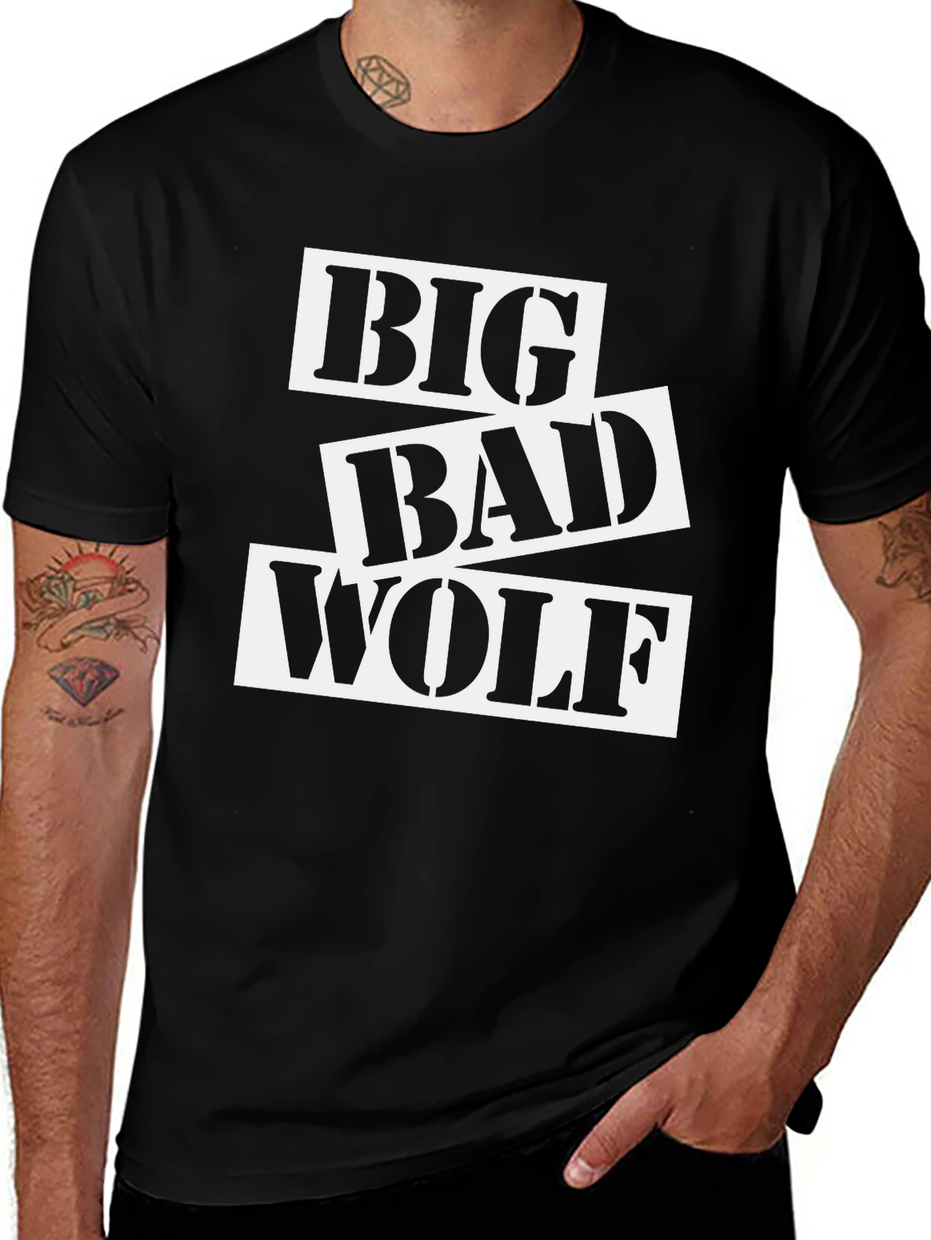 Variant 17 of Big Bad Wolf Graphic T-Shirt