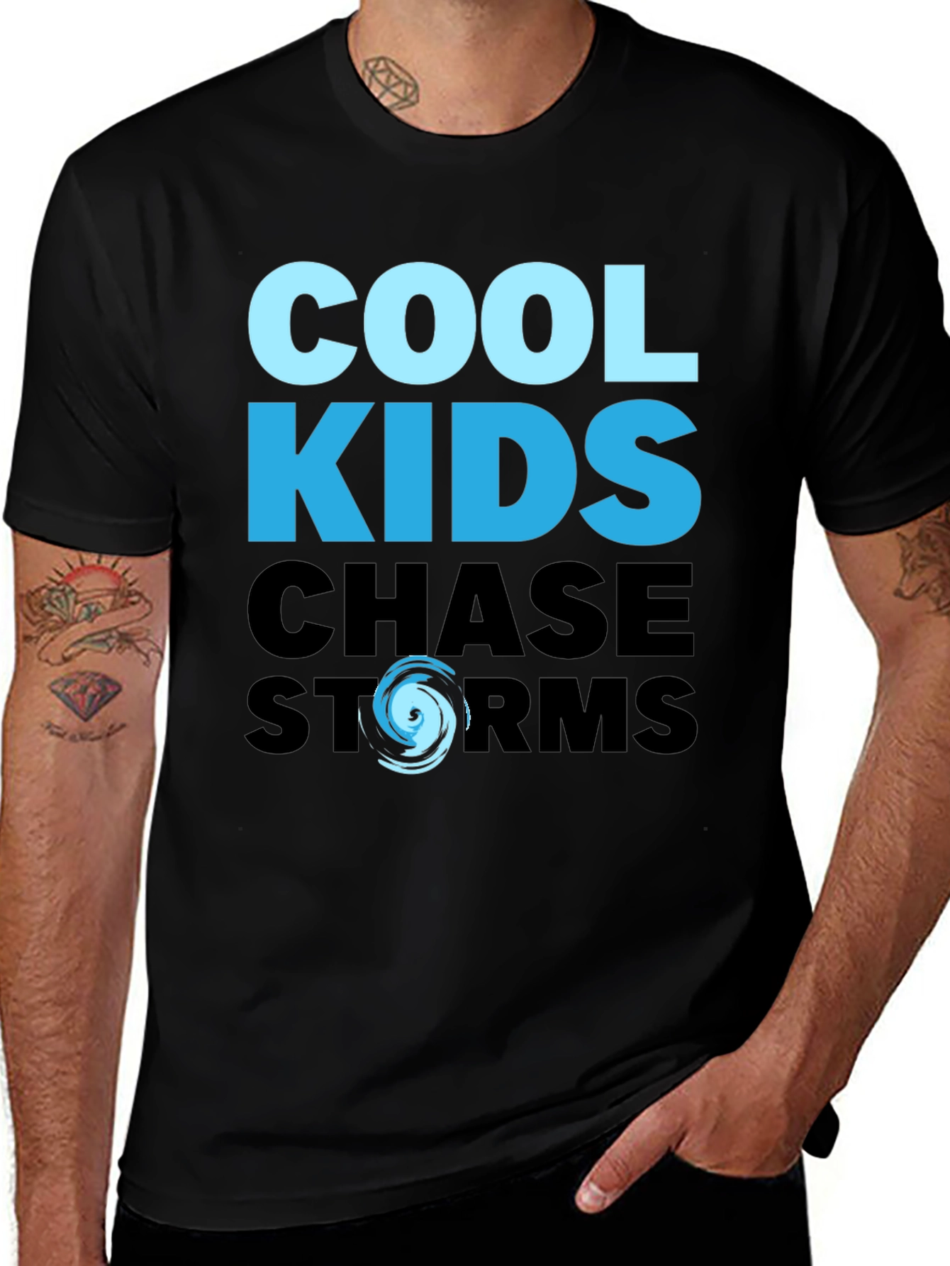 Variant 22 of Cool Kids Chase Storms Graphic T-Shirt