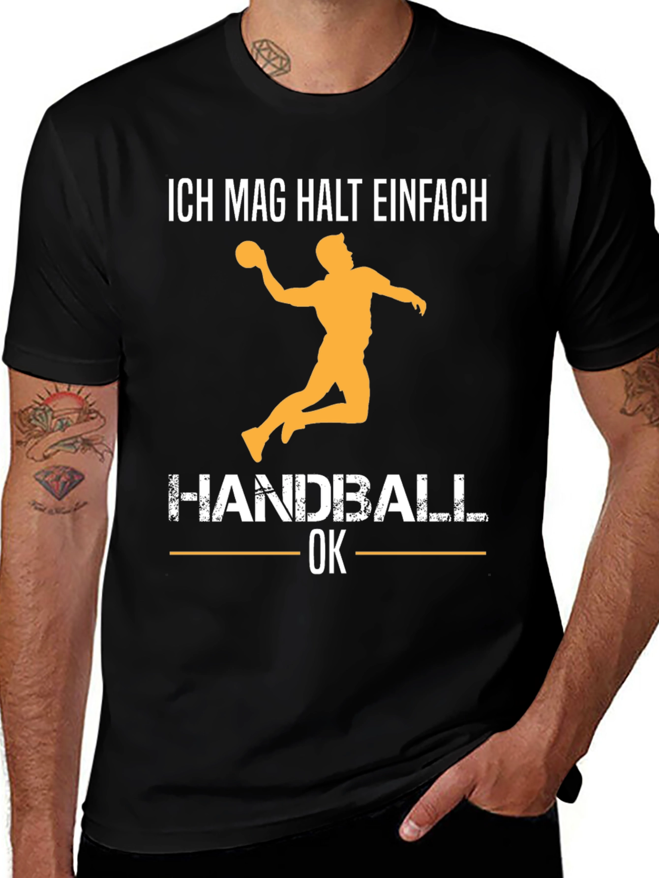 Variant 5 of Handball T-Shirt - Ich Mag Halt Einfach