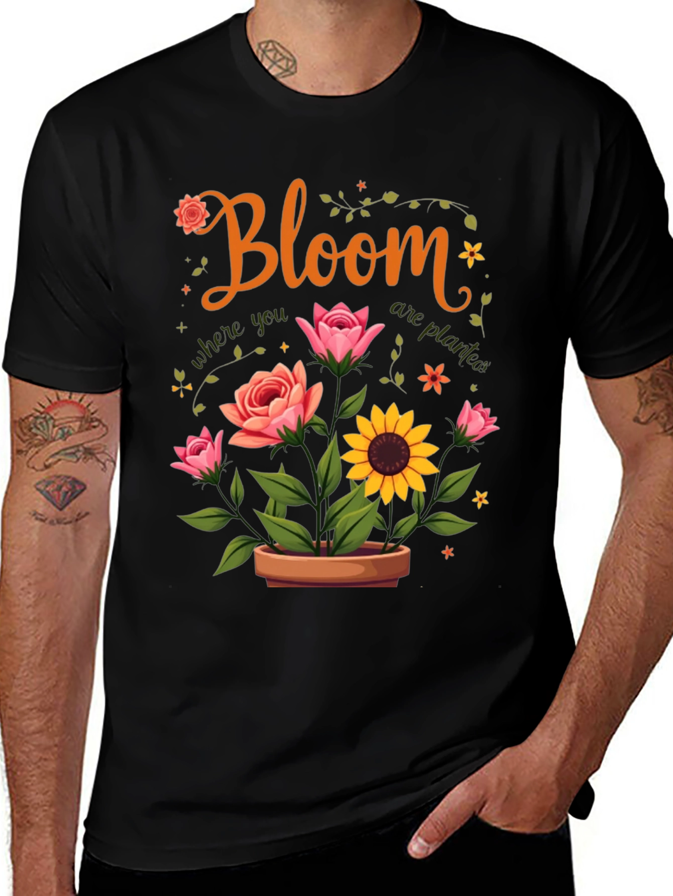 Variant 3 of Bloom Where You Are Planted T-Shirt