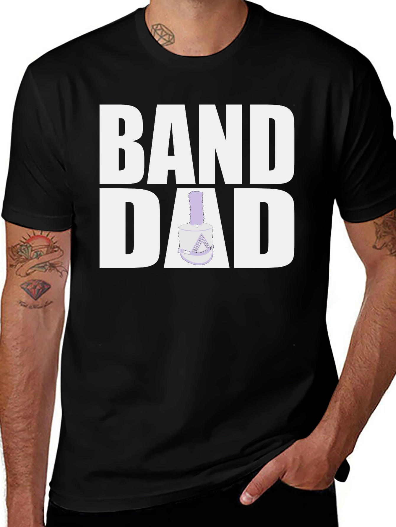Variant 14 of Band Dad T-Shirt