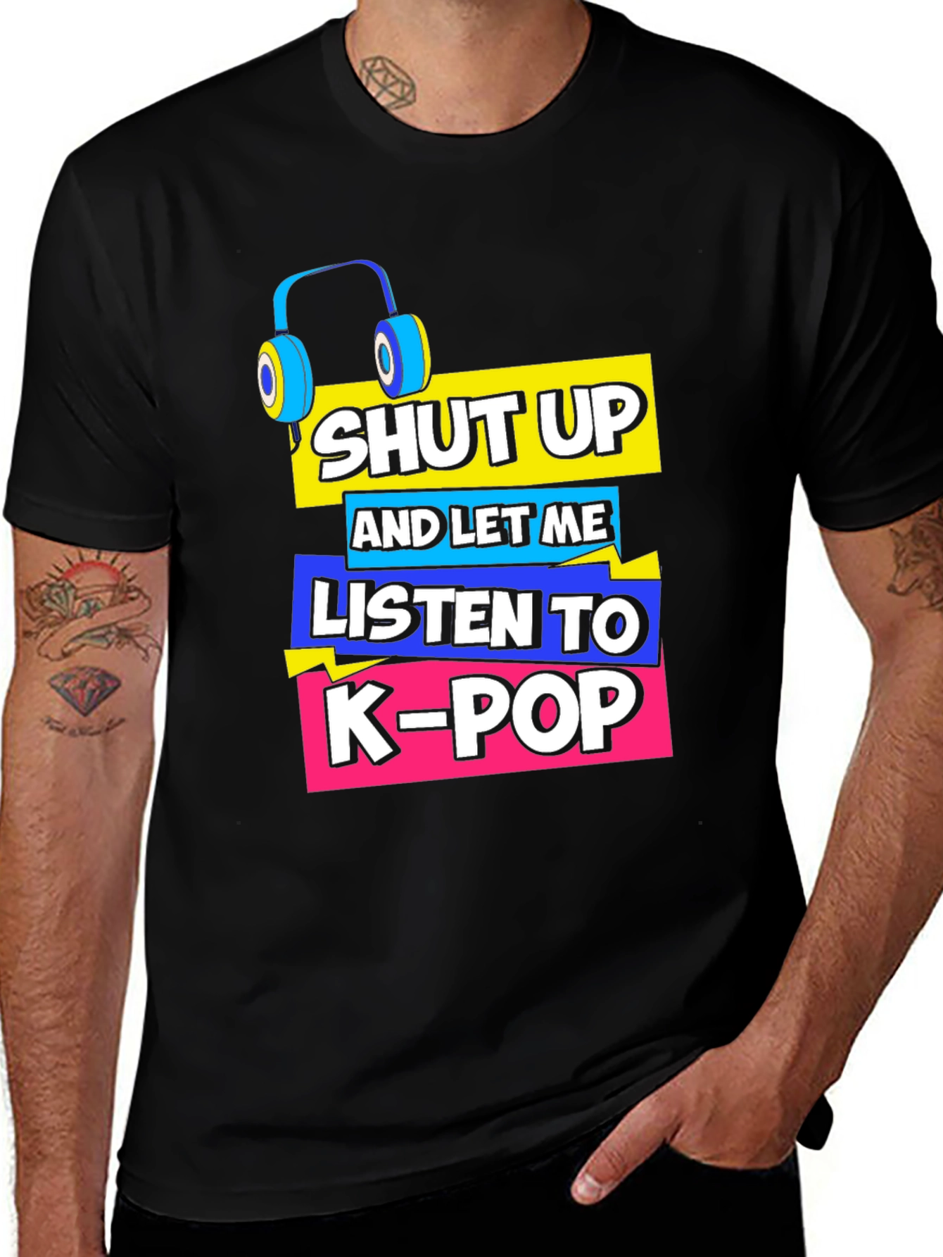 K-Pop Music Lover Graphic Tee