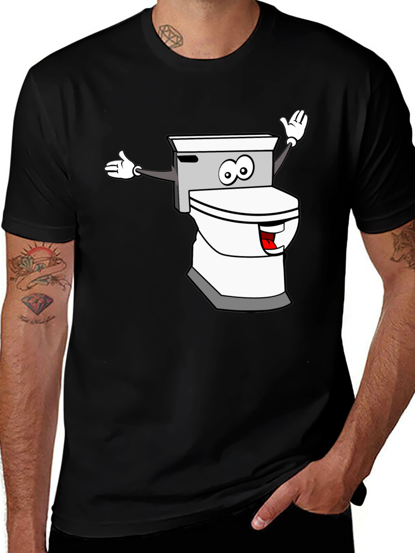 Variant 20 of Toilet Humor Graphic T-Shirt