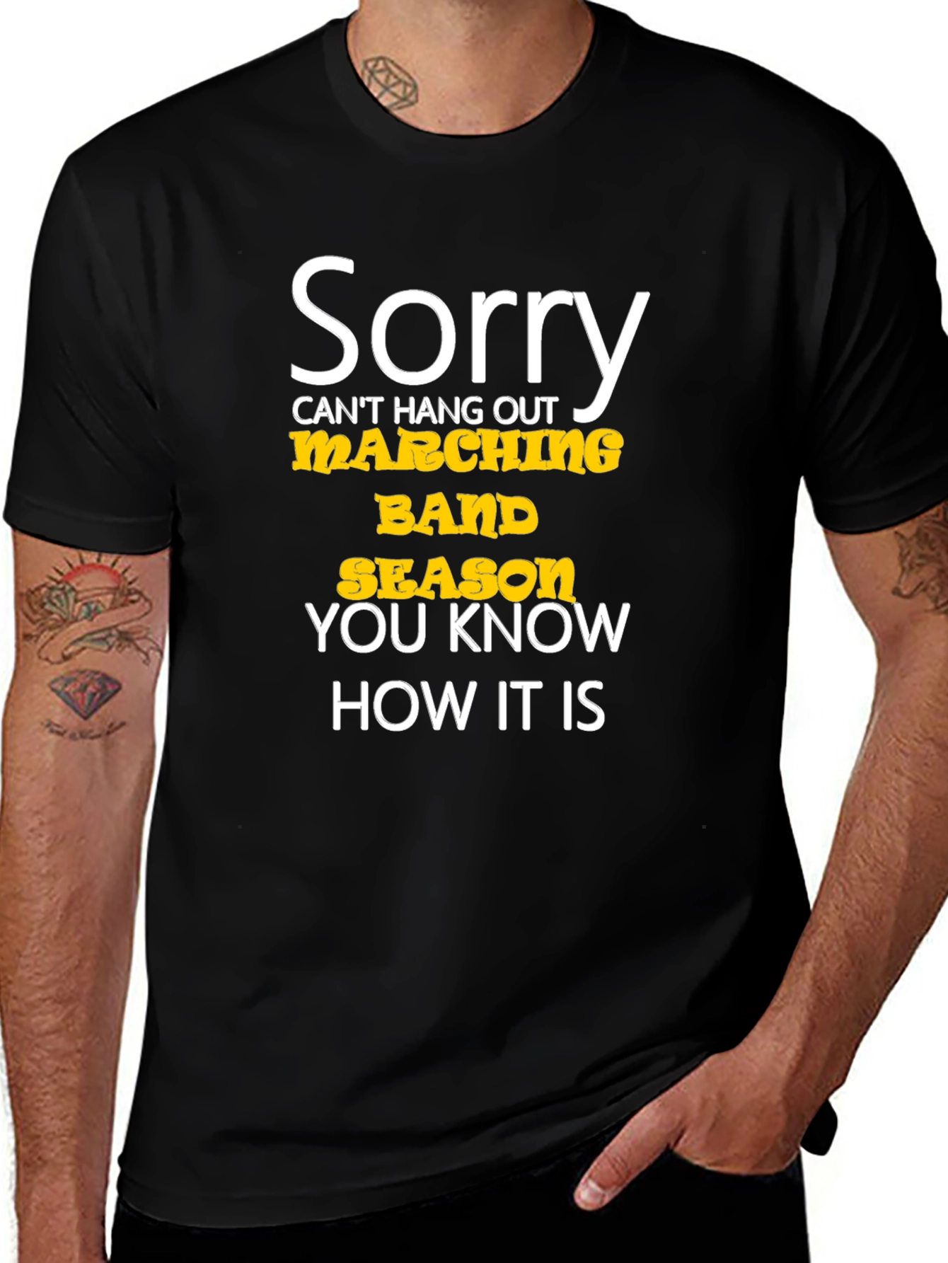 Sorry Marching Band Season T-Shirt