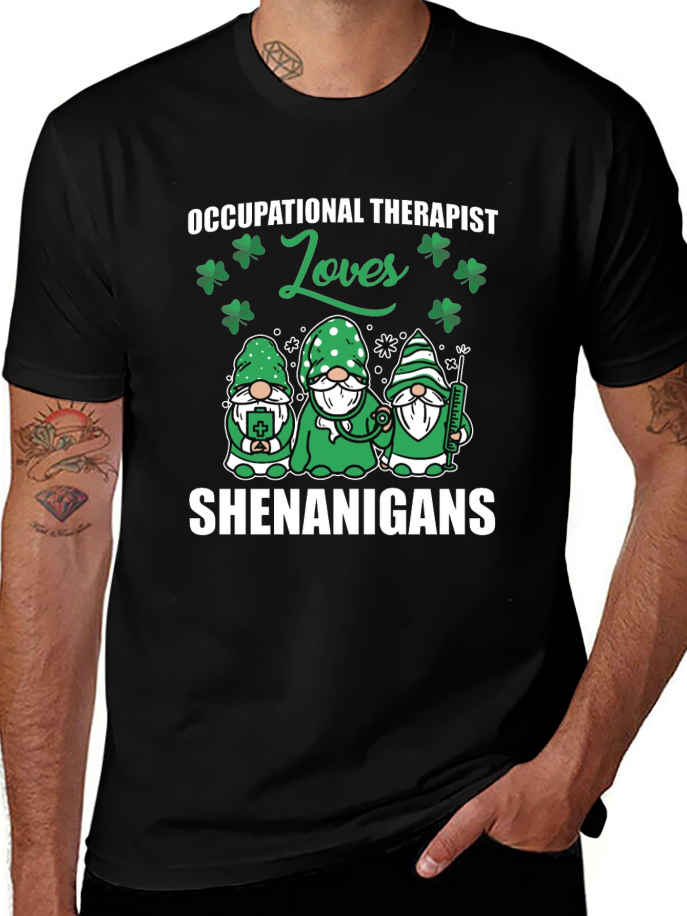 Variant 7 of Occupational Therapist St. Patrick's Day T-Shirt