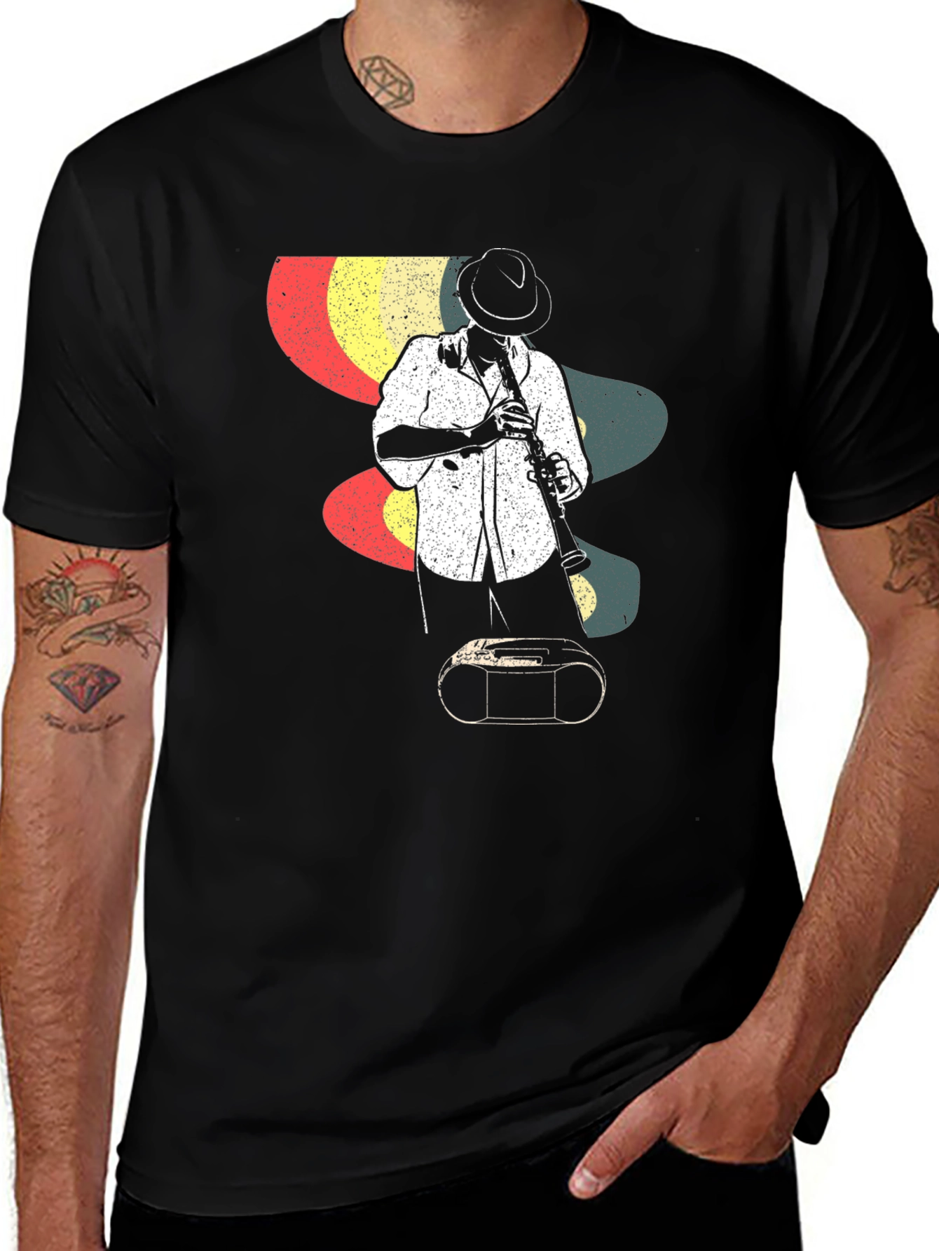 Variant 29 of Jazz Musician Graphic Tee