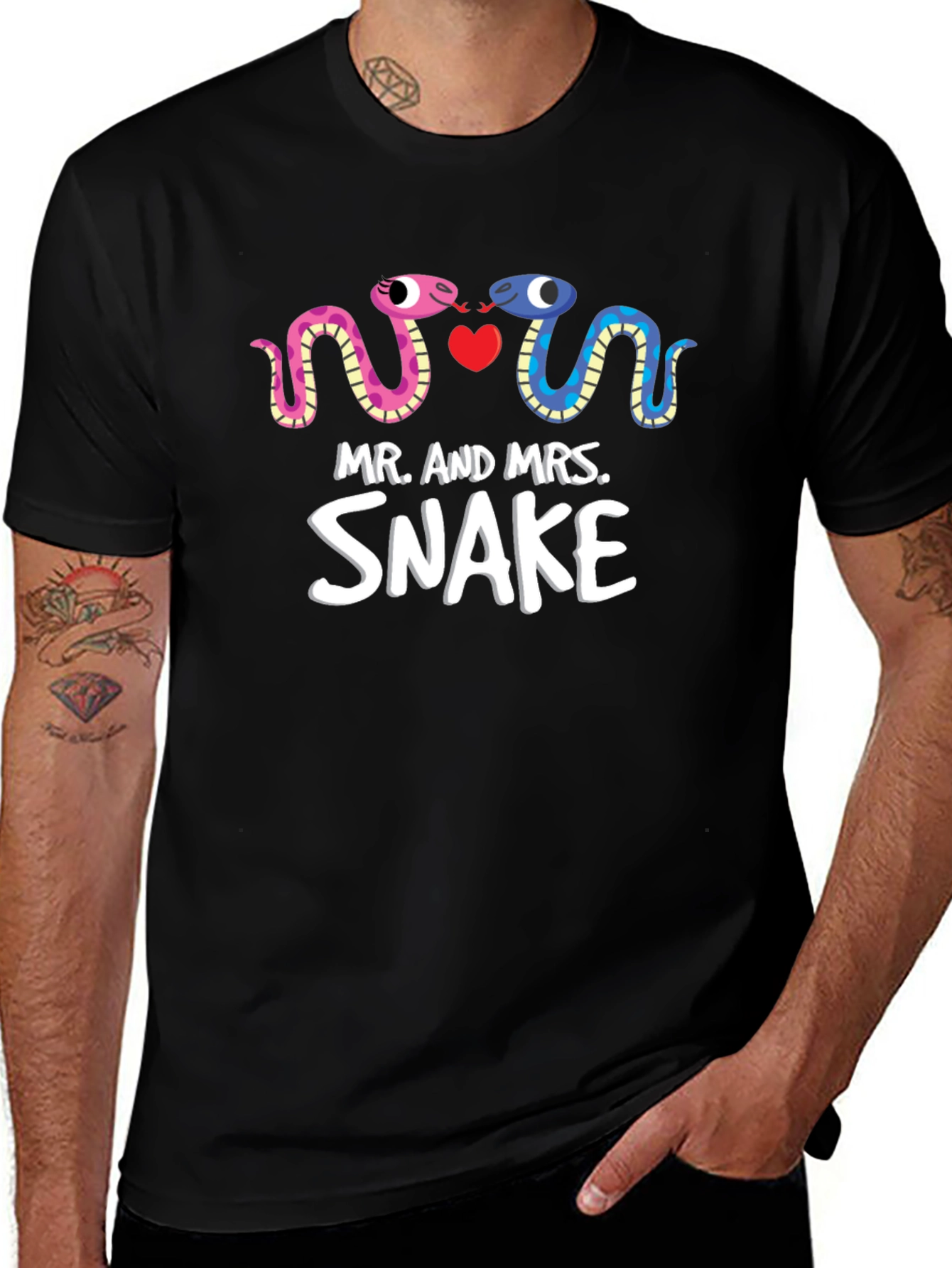 Variant 27 of Mr. and Mrs. Snake T-Shirt