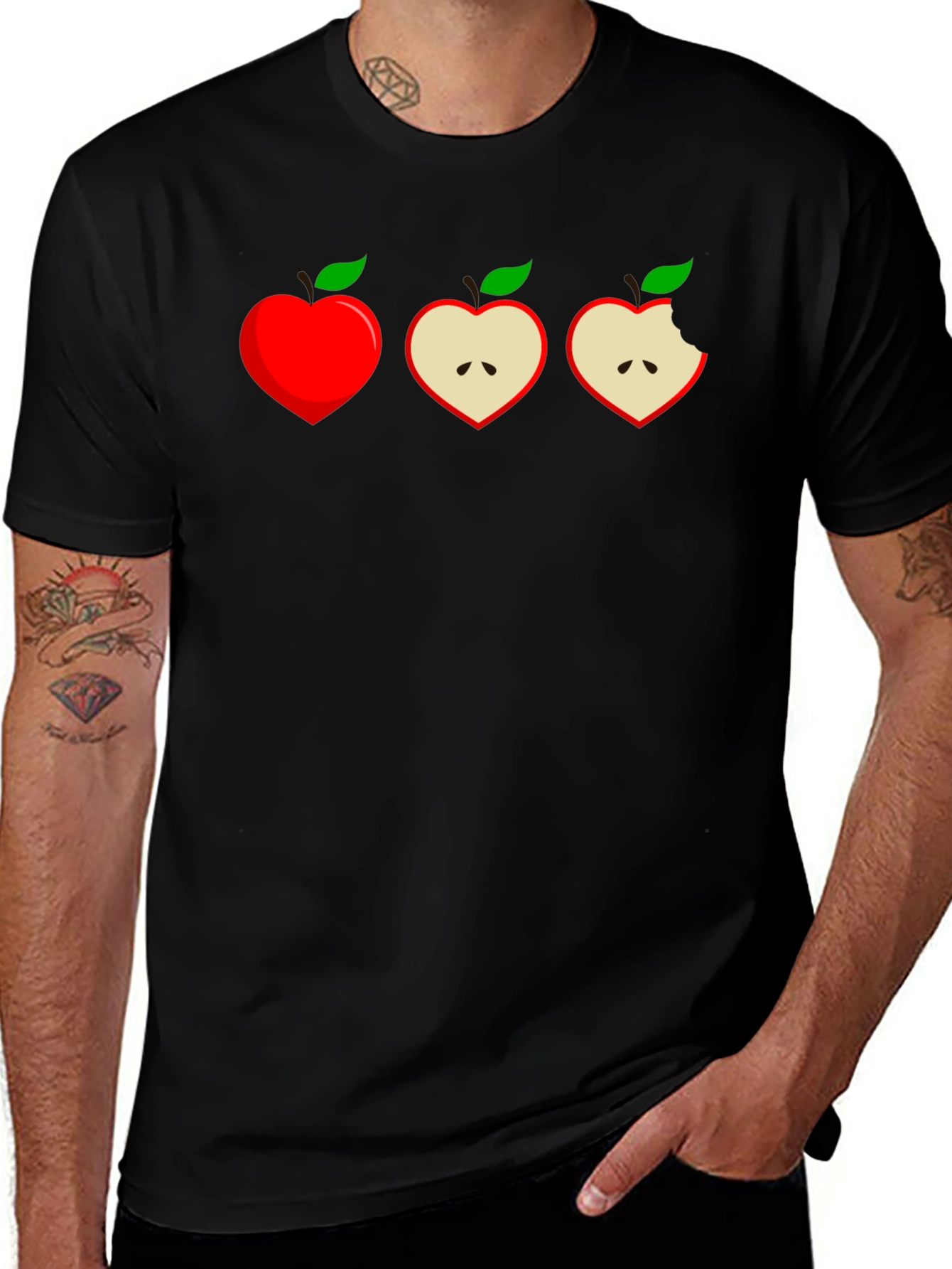 Variant 23 of Apple Evolution Graphic T-Shirt