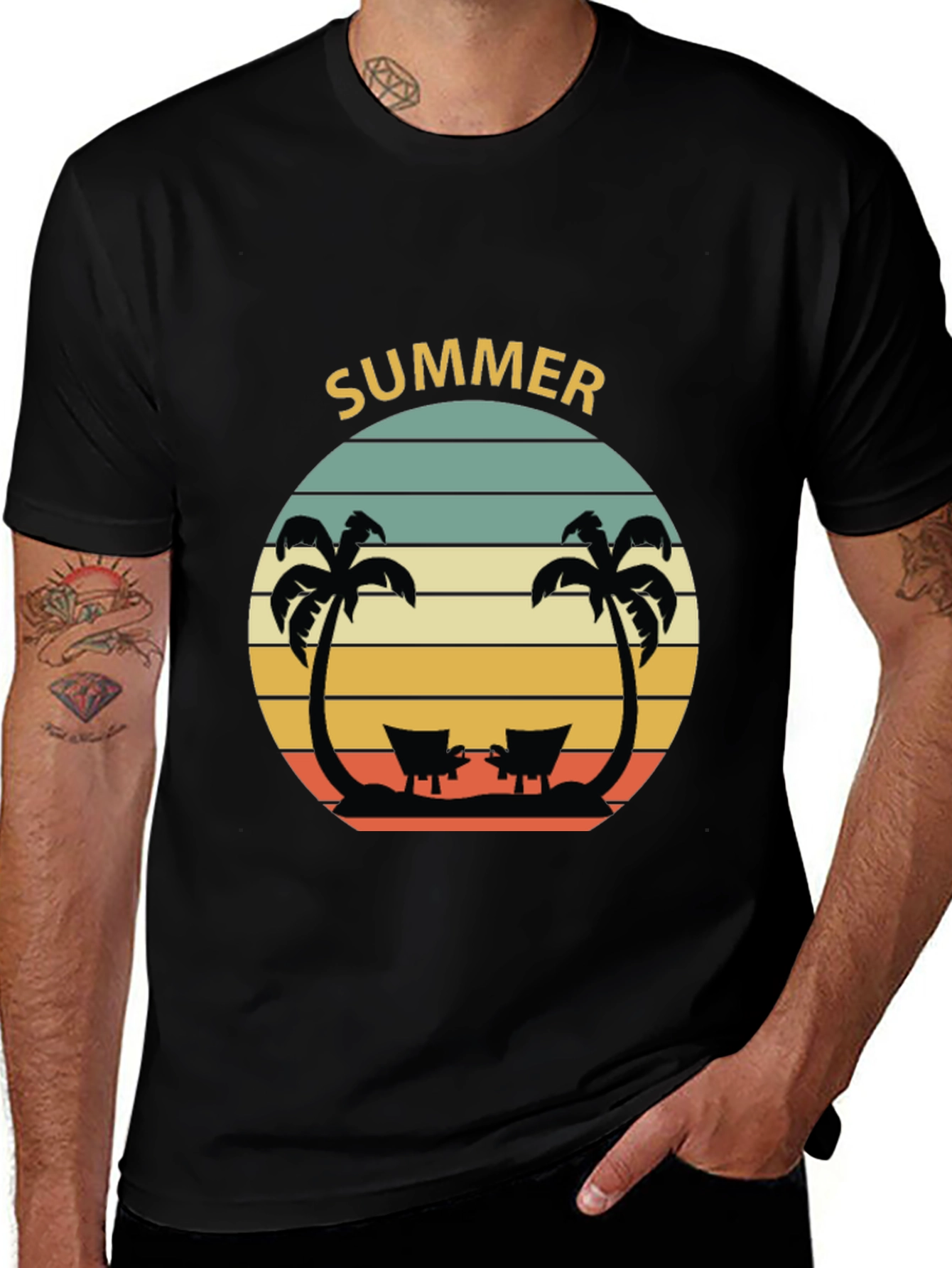 Variant 11 of Summer Beach Vibe T-Shirt