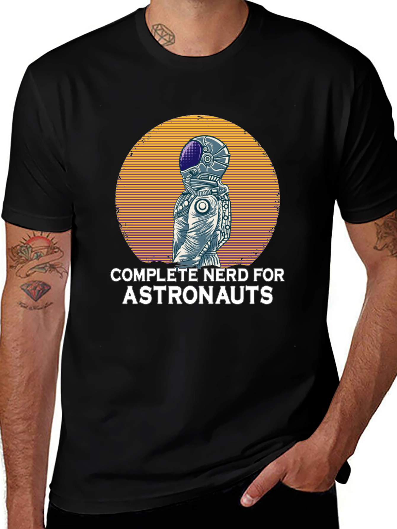 Variant 15 of Astronaut Nerd Graphic T-Shirt