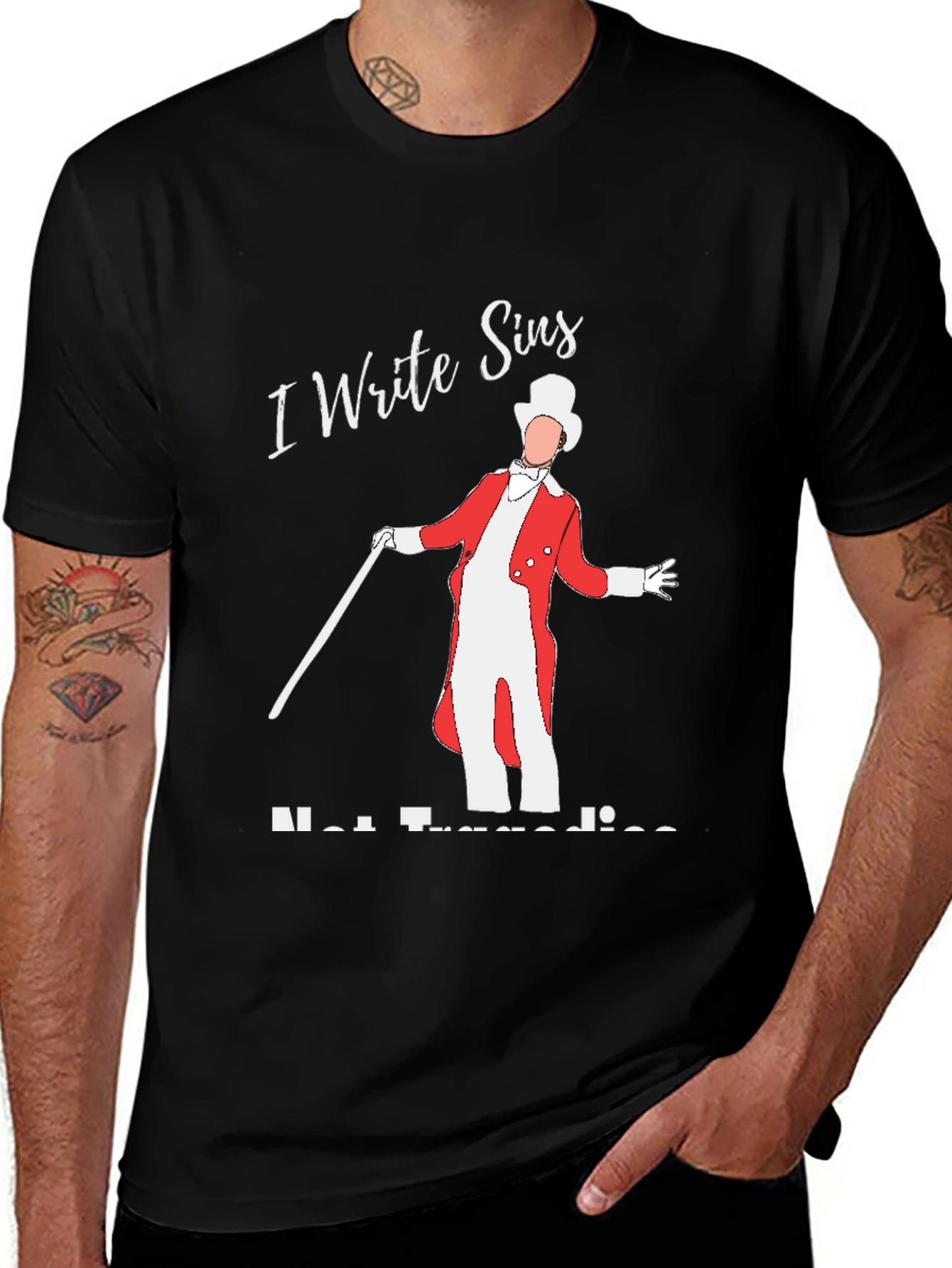 Variant 19 of I Write Sins Not Tragedies T-Shirt
