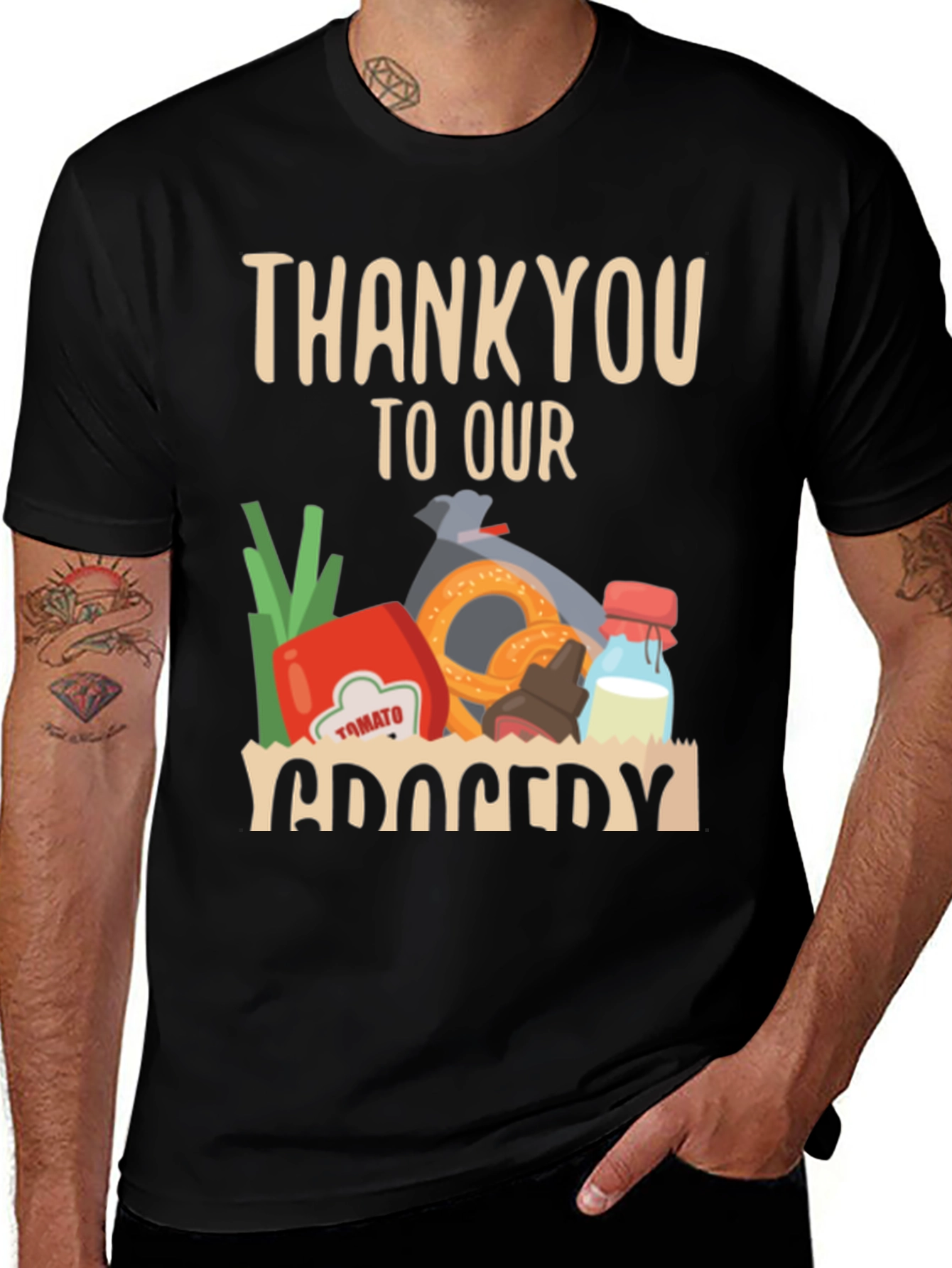 Variant 27 of Thank You Grocery Workers T-Shirt