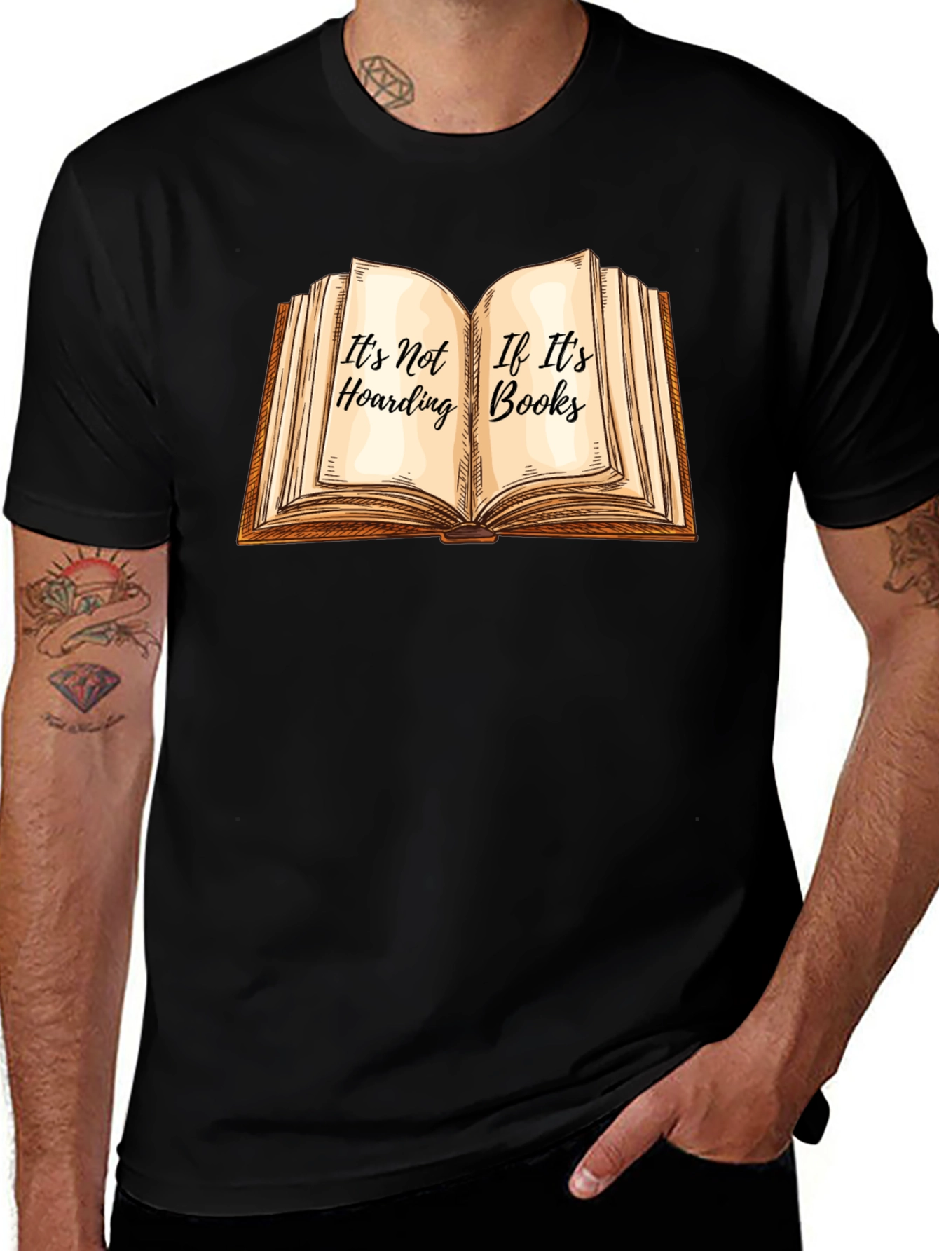 Variant 30 of It's Not Hoarding If It's Books T-Shirt