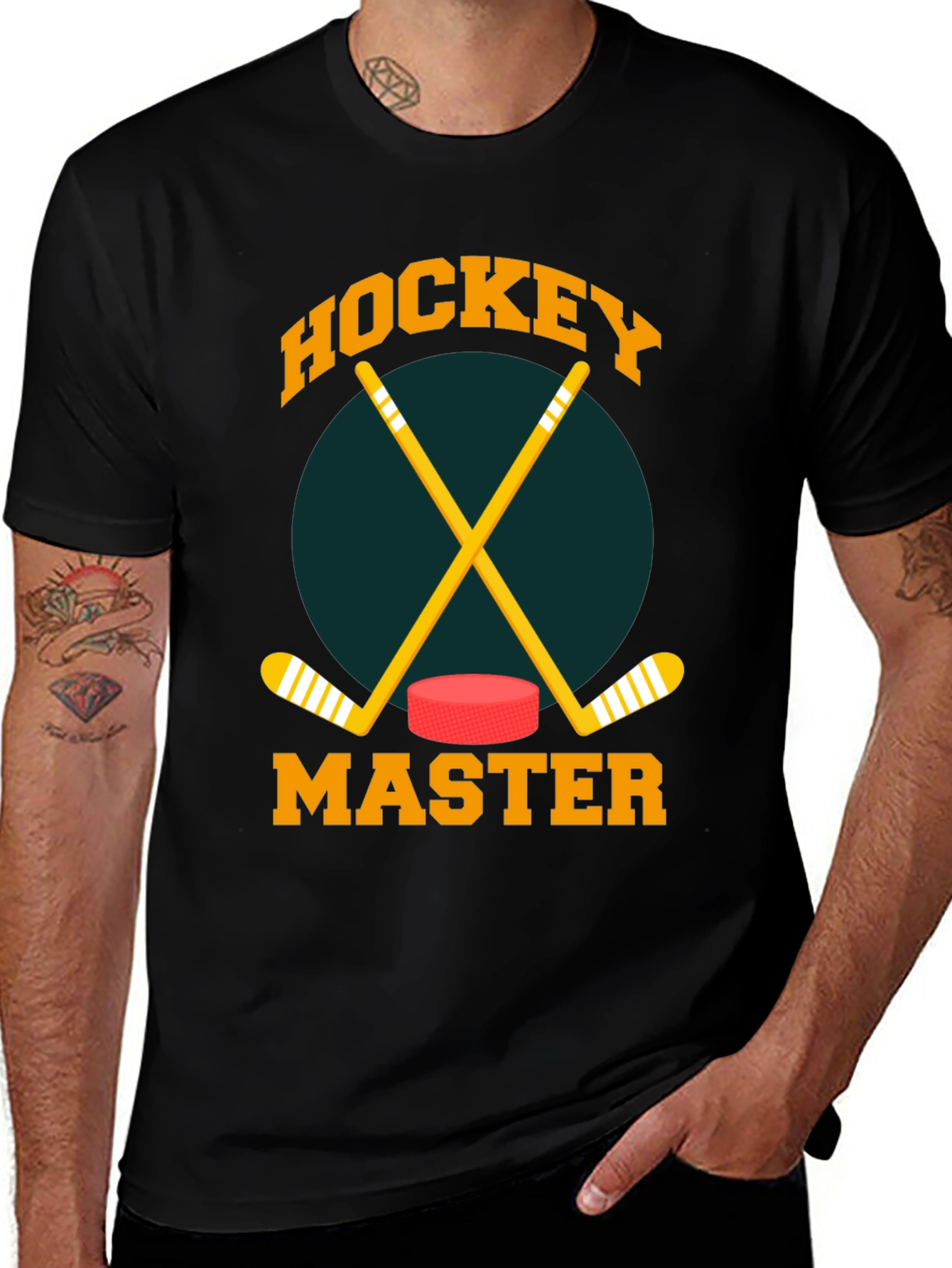 Variant 12 of Hockey Master T-Shirt