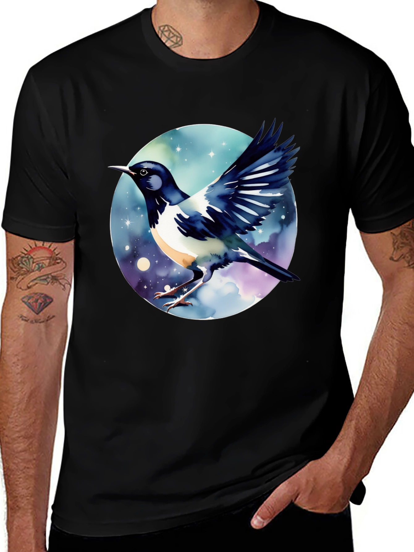 Bird in Flight Graphic Tee