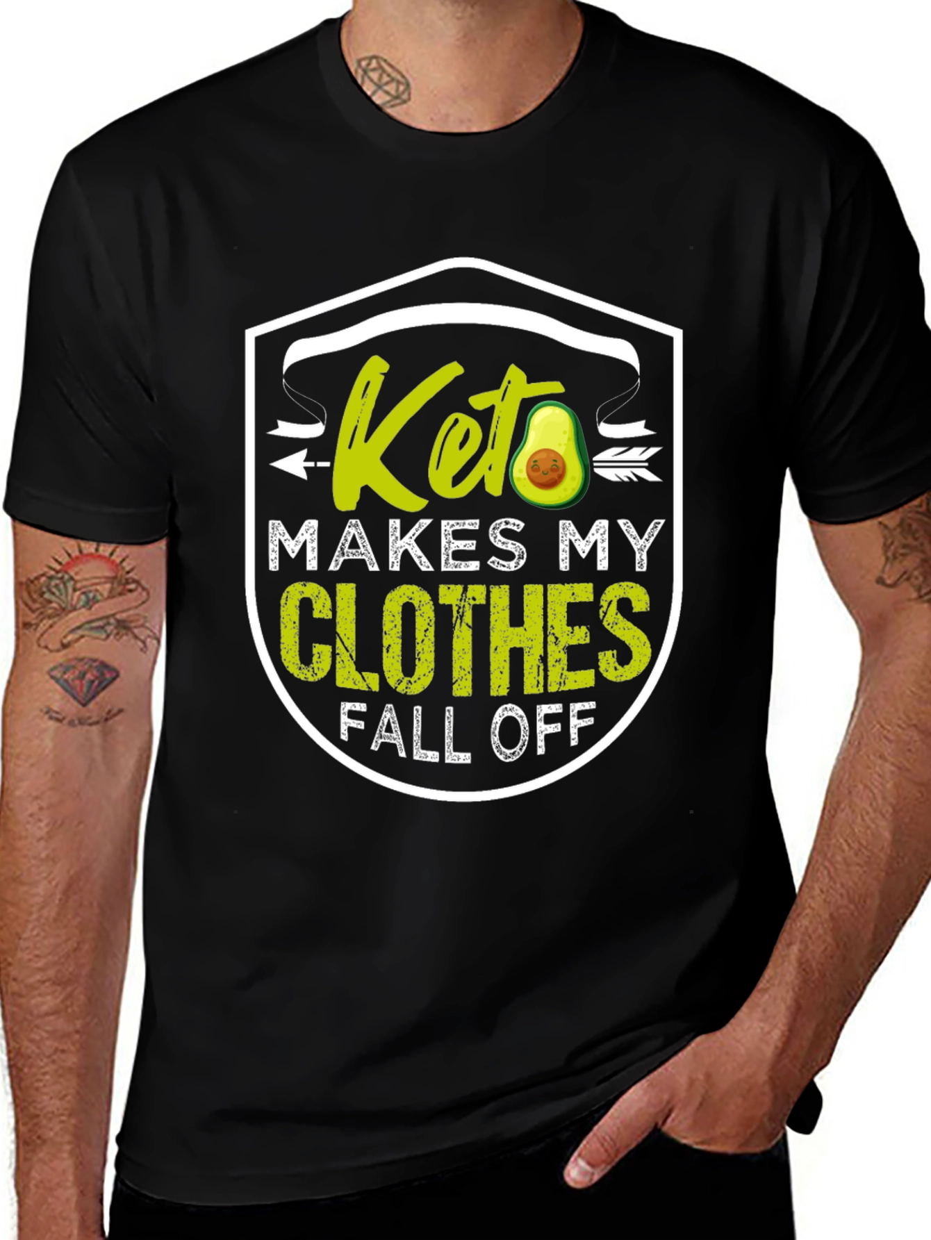 Variant 21 of Keto Diet Funny T-Shirt