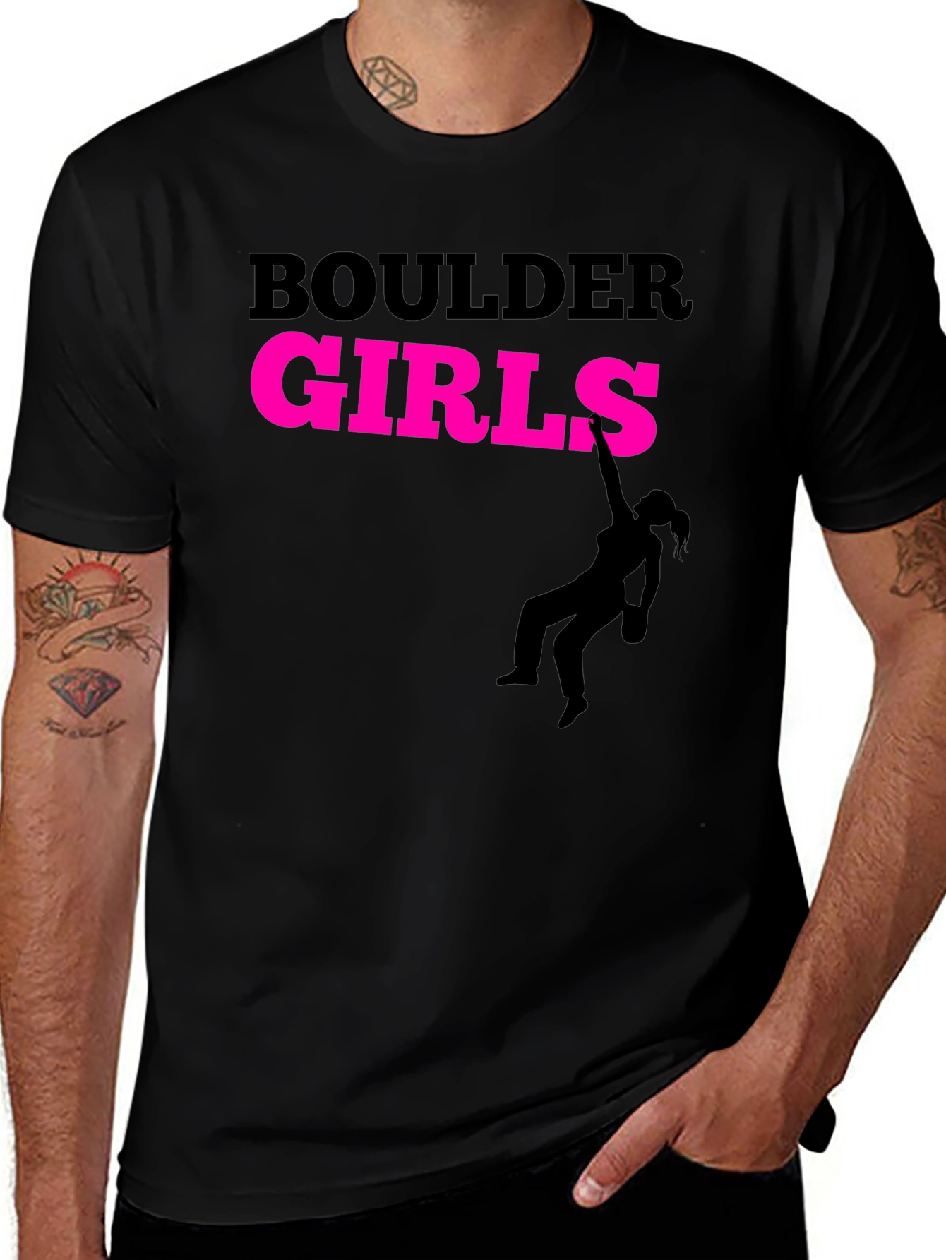 Variant 12 of Boulder Girls Climbing T-Shirt - Adventure Tee