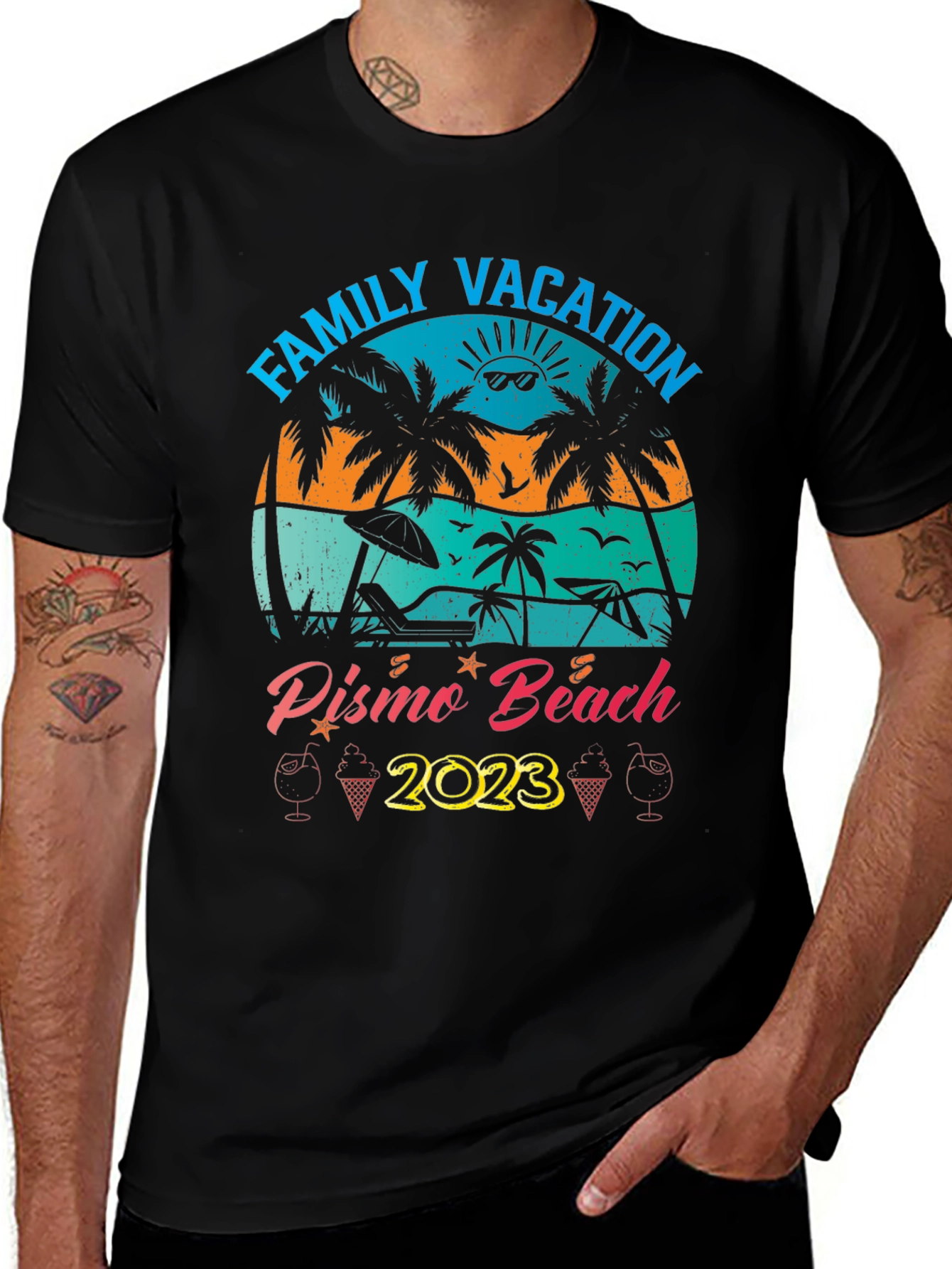 Pismo Beach Family Vacation 2023 T-Shirt