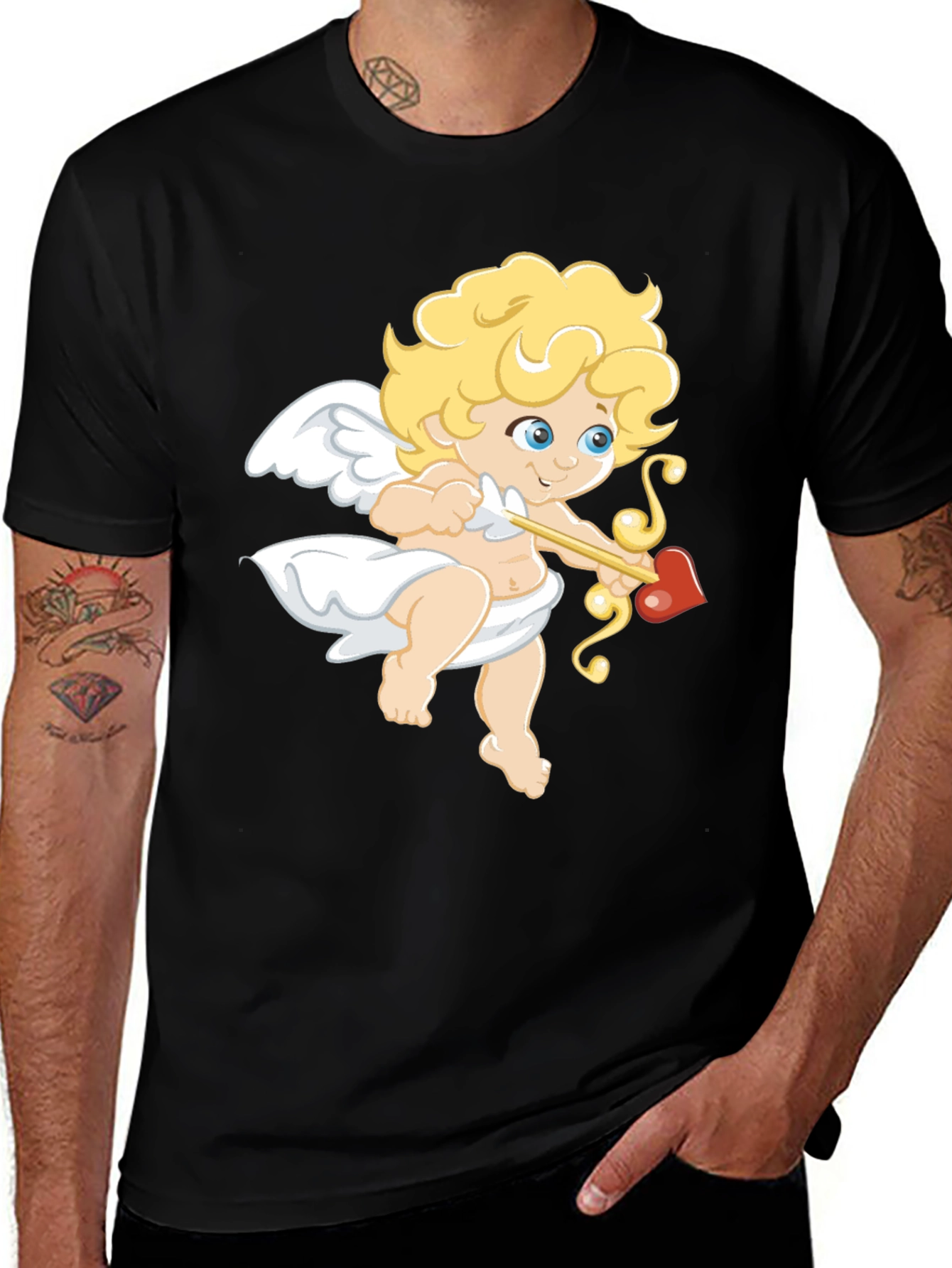 Variant 21 of Cupid Graphic T-Shirt