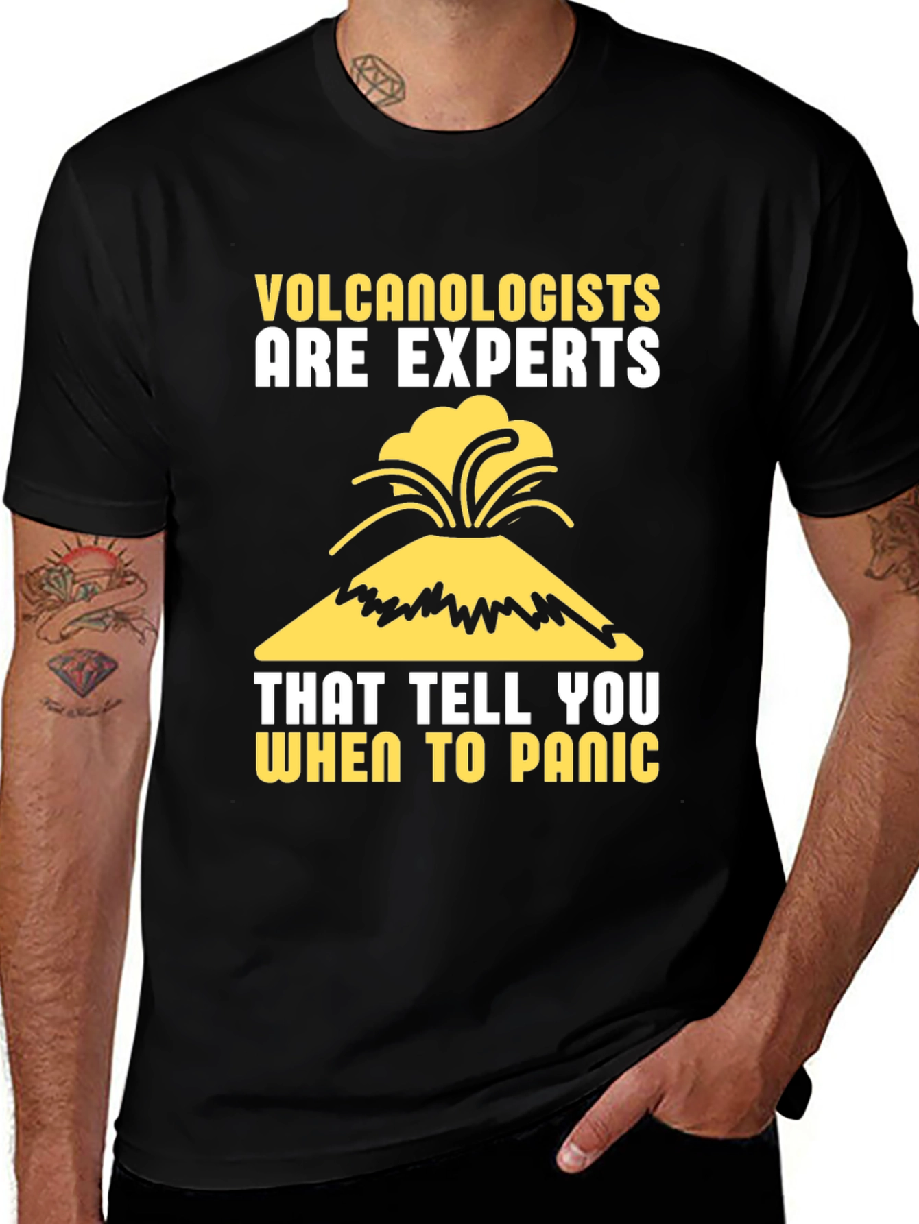 Variant 3 of Volcanologist Expert Humor T-Shirt