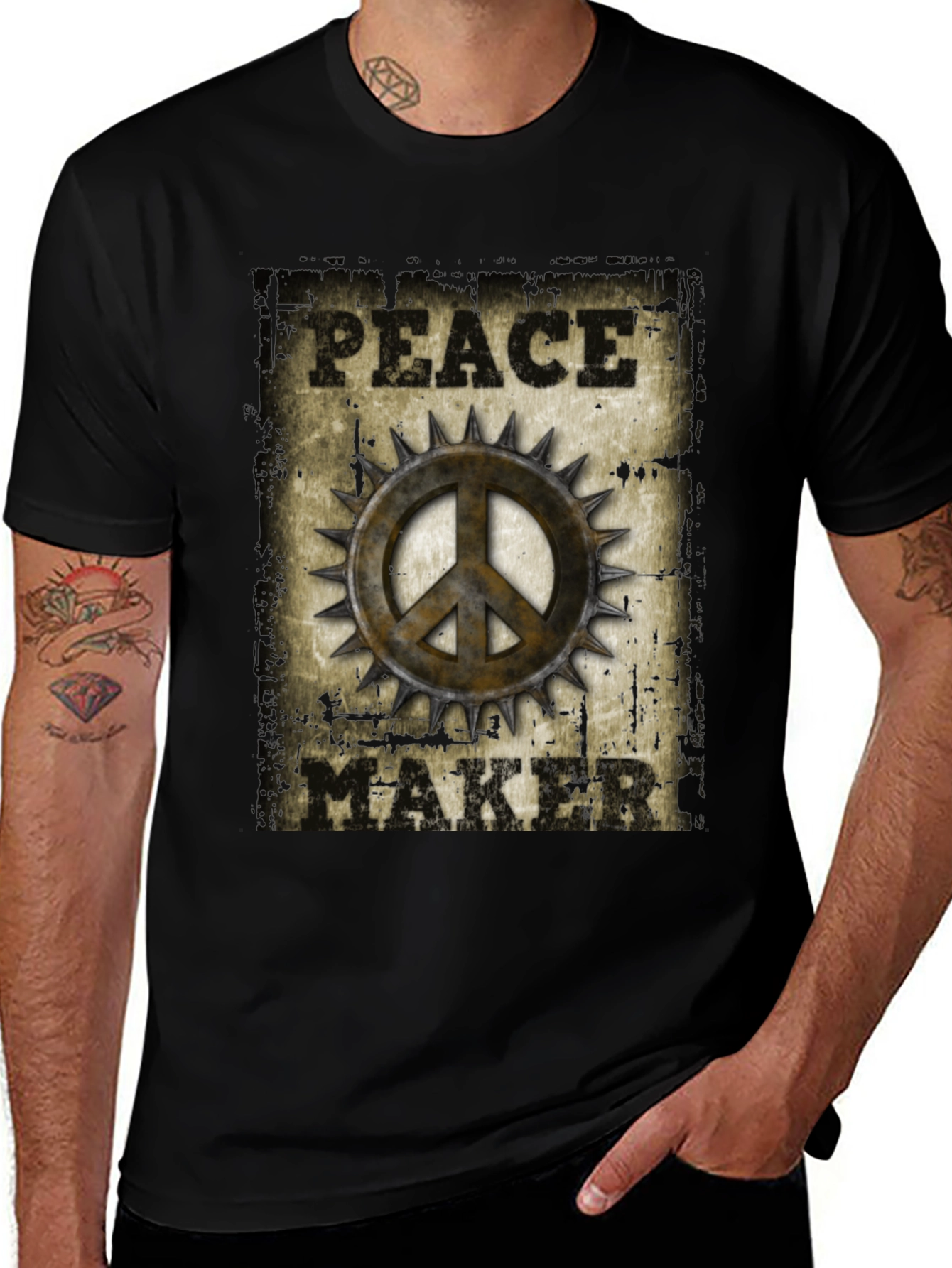 Variant 25 of Peace Maker Graphic T-Shirt