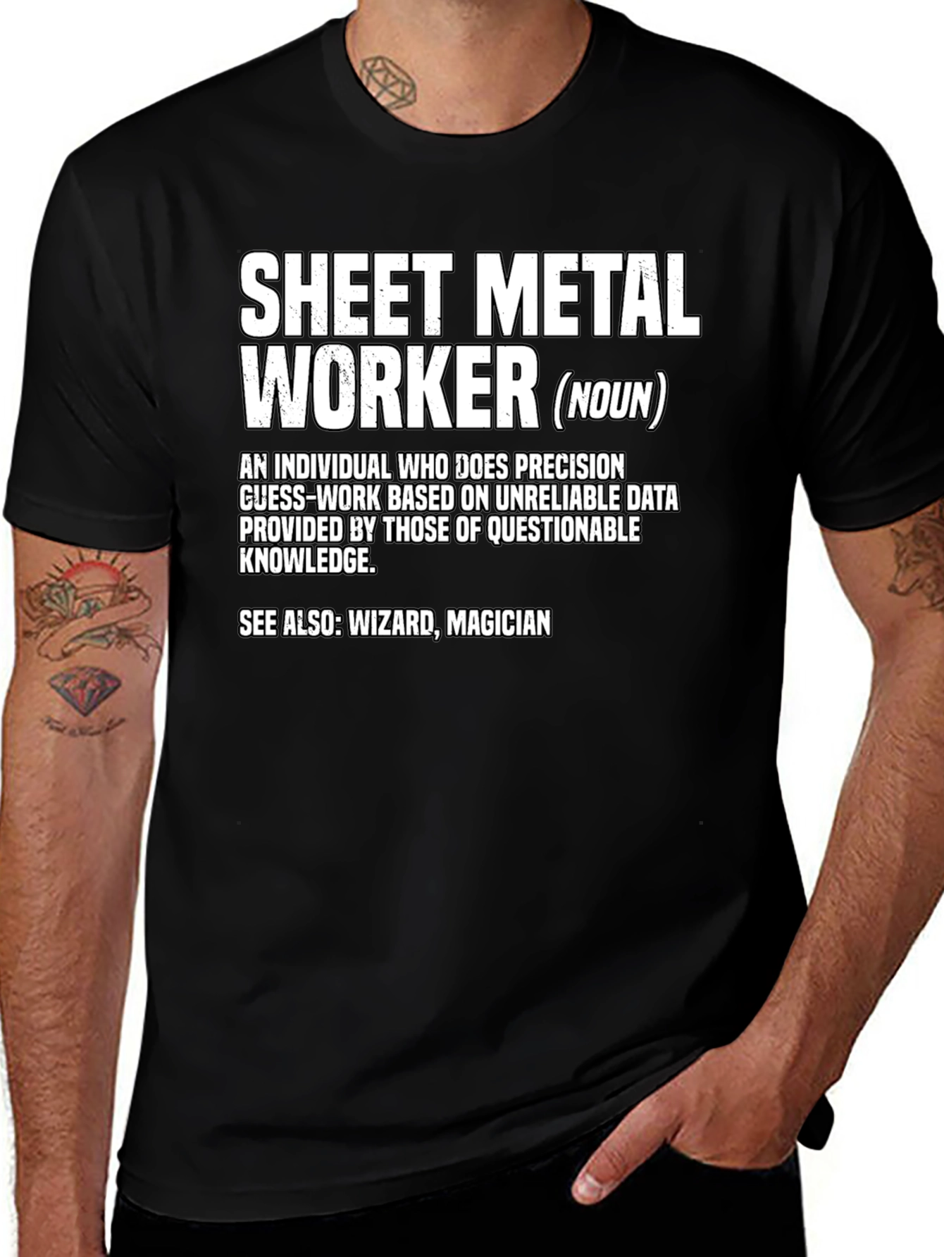 Variant 25 of Sheet Metal Worker Graphic Tee