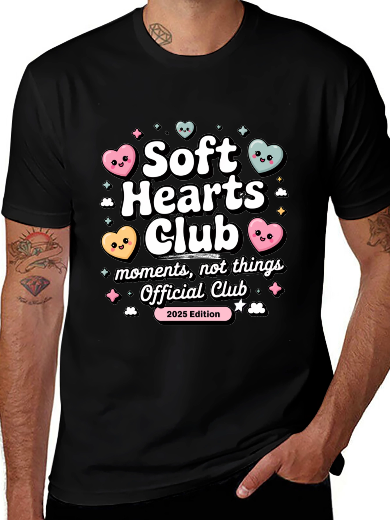 Variant 29 of Soft Hearts Club Graphic T-Shirt