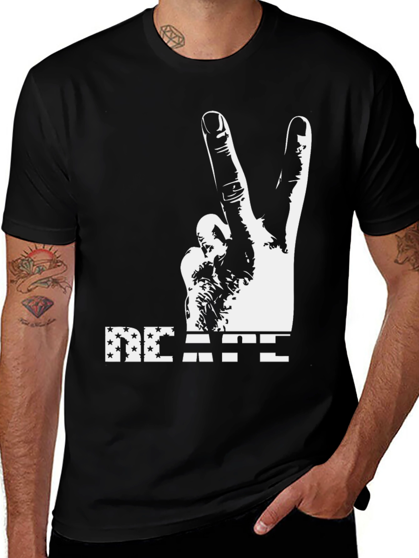 Variant 16 of Peace Flag T-Shirt