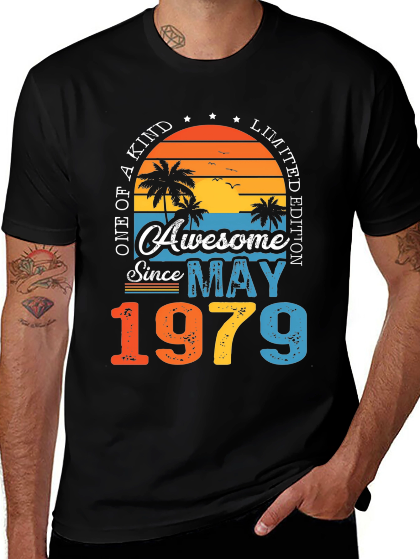Variant 15 of Awesome Since May 1979 Black Graphic Tee