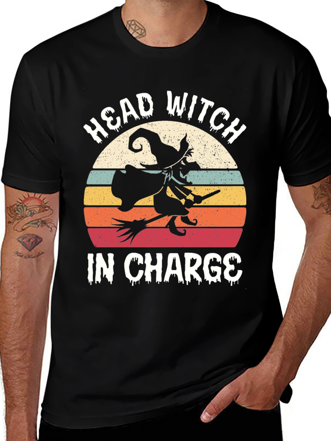 Variant 29 of Head Witch in Charge Graphic Tee