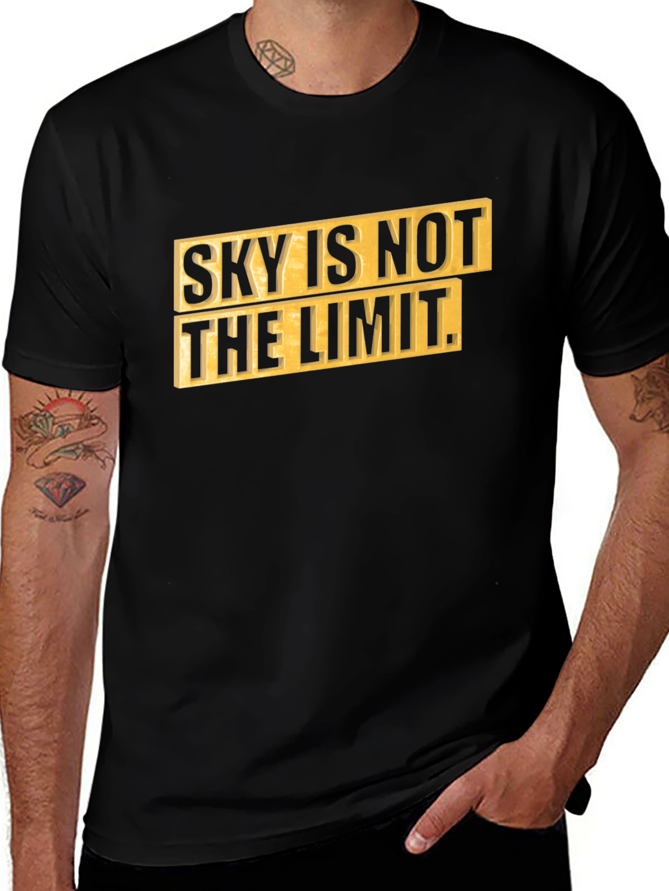 Variant 3 of Sky Is Not The Limit Graphic Tee
