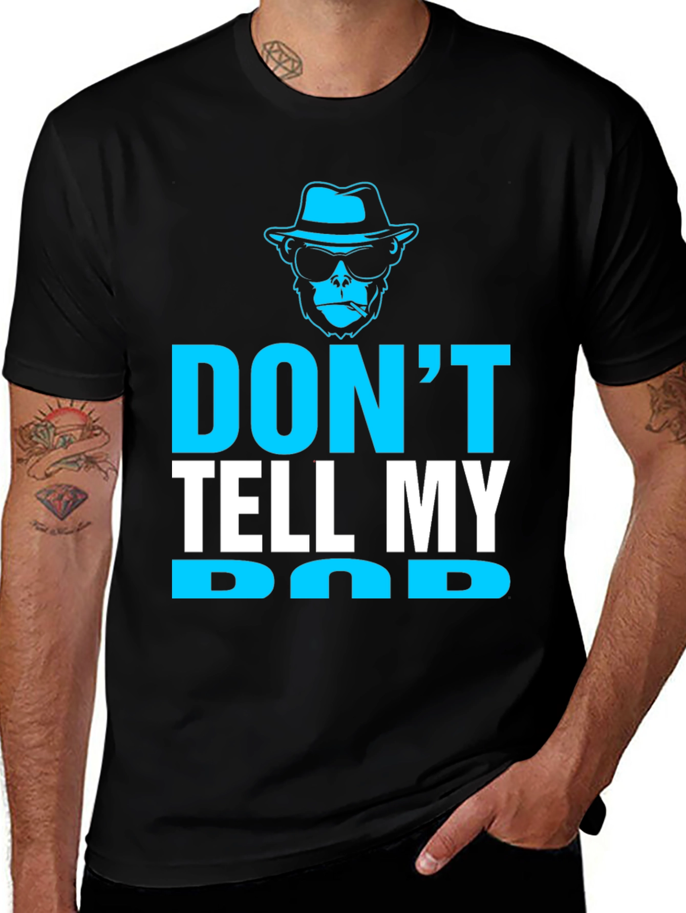 Variant 19 of Don't Tell My Dad Graphic Tee