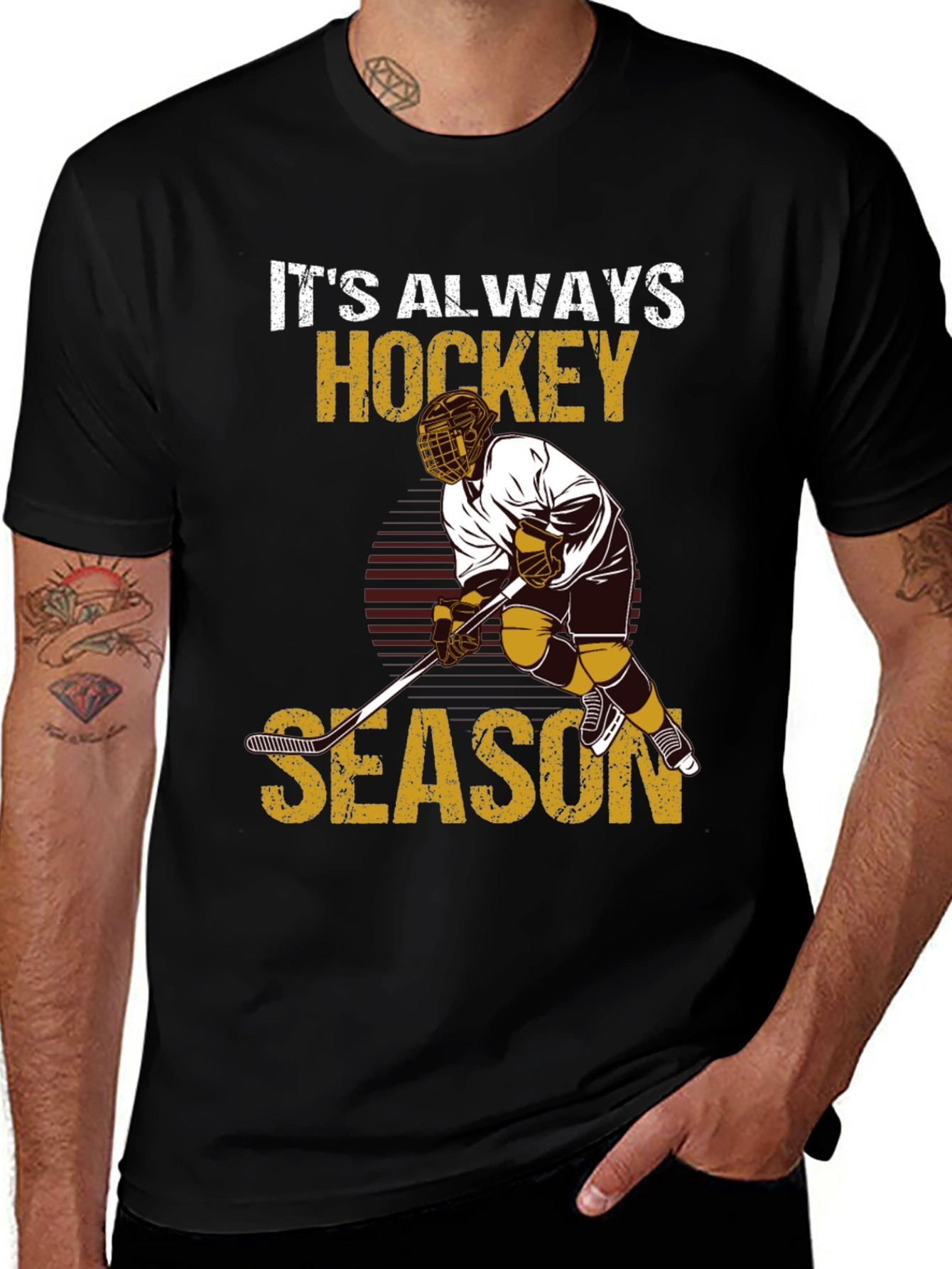 Variant 2 of It's Always Hockey Season T-Shirt