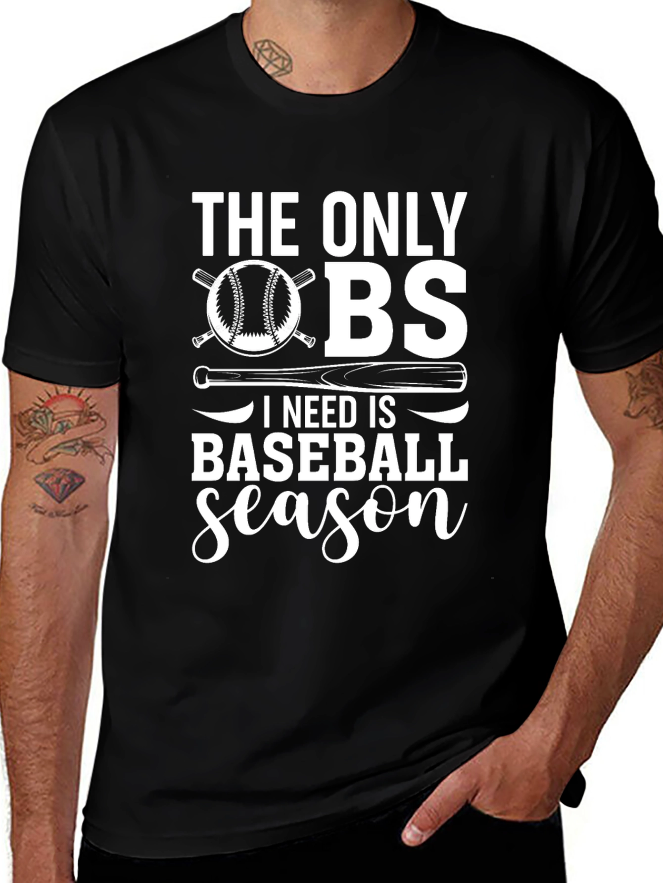 Variant 16 of Baseball Season Graphic T-Shirt
