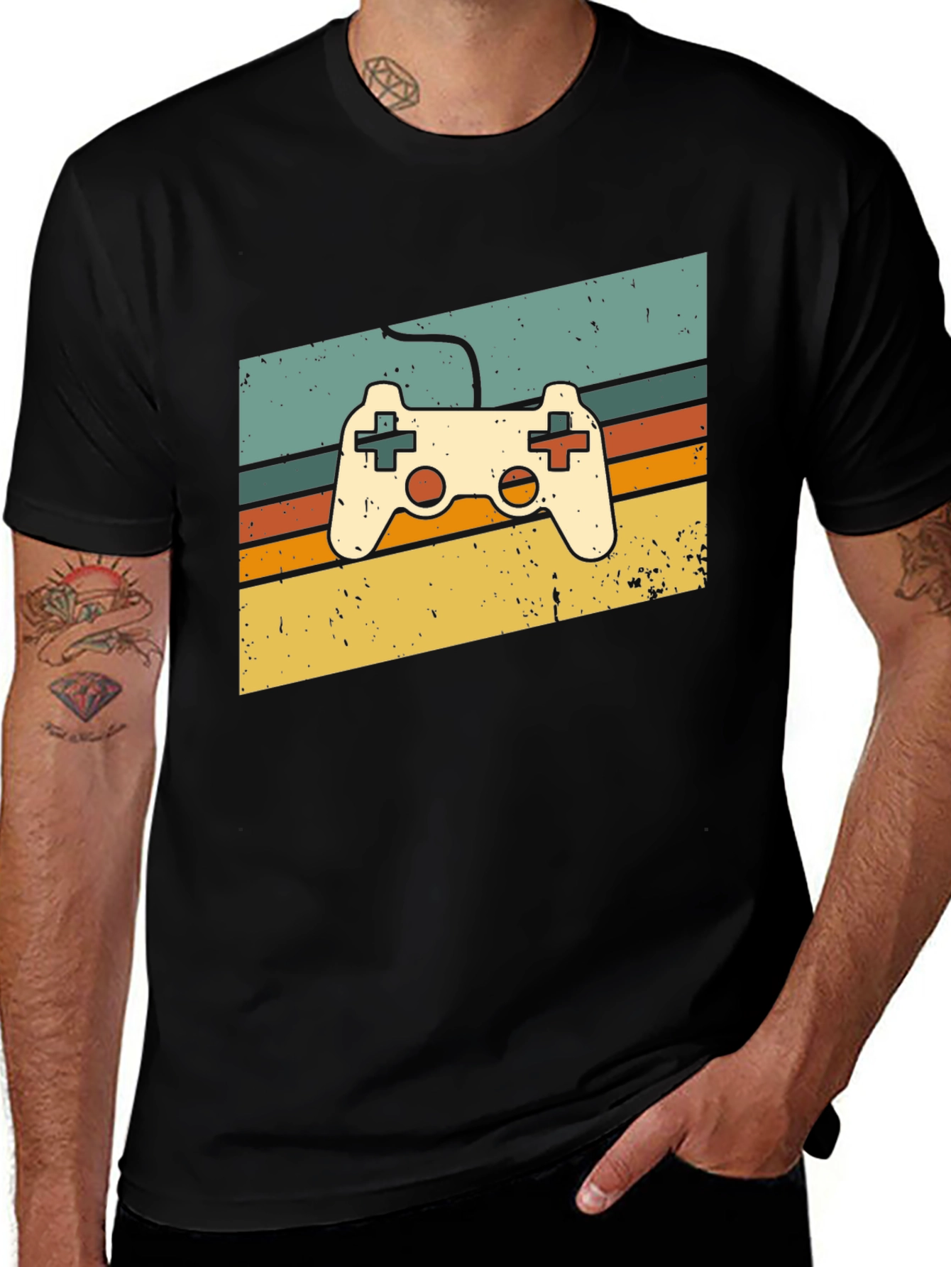 Variant 14 of Retro Gamer T-Shirt - Classic Console Design