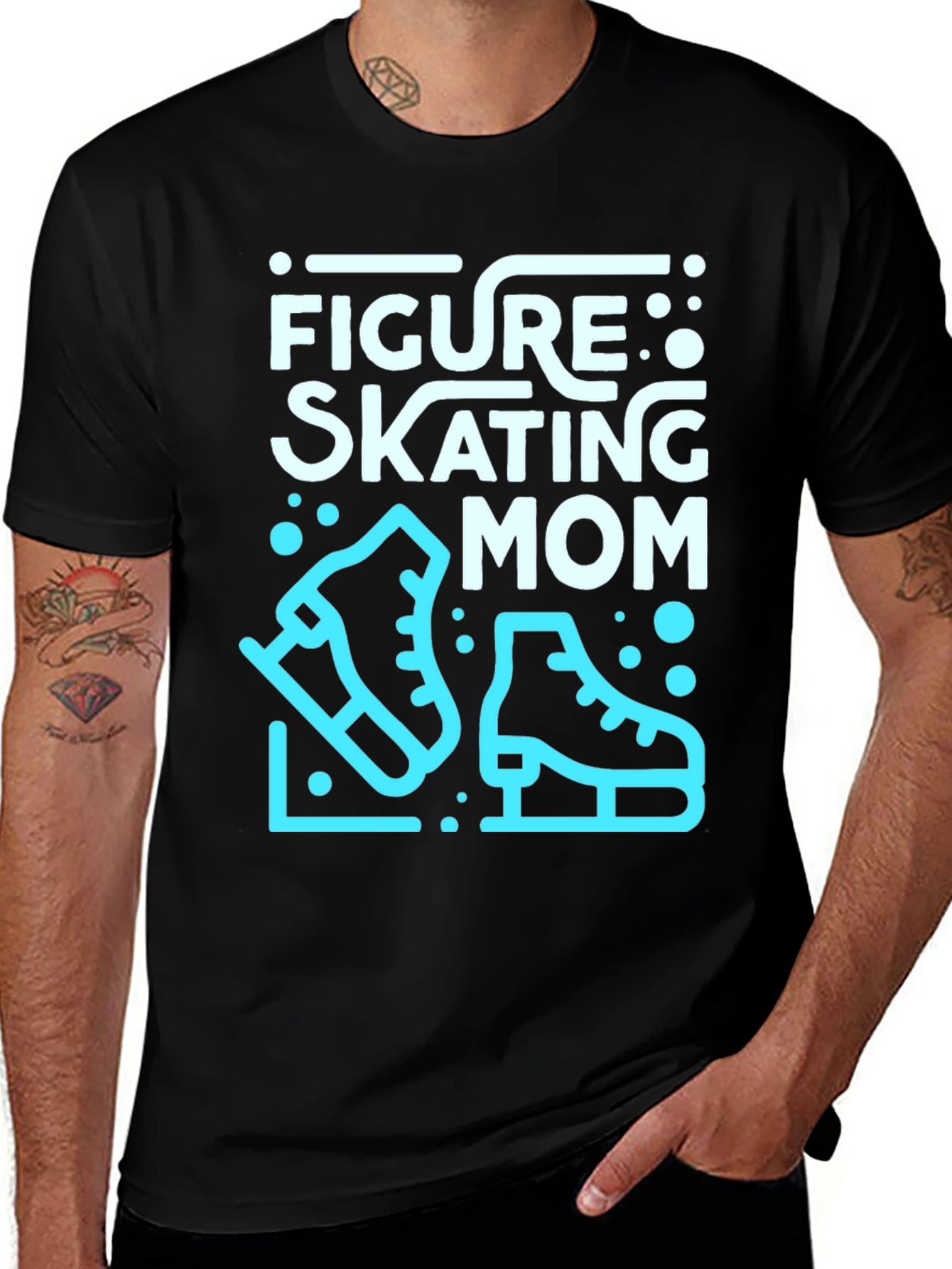 Figure Skating Mom Graphic Tee