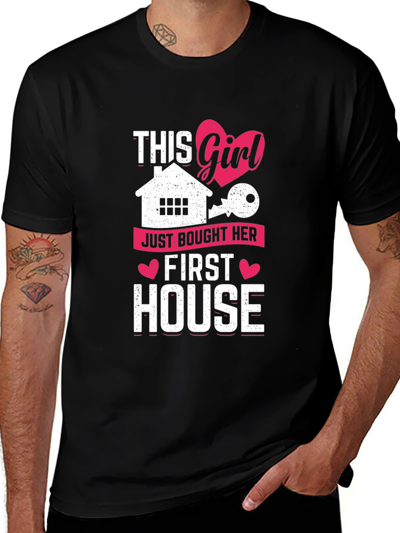 Variant 26 of First House T-Shirt - New Homeowner Gift